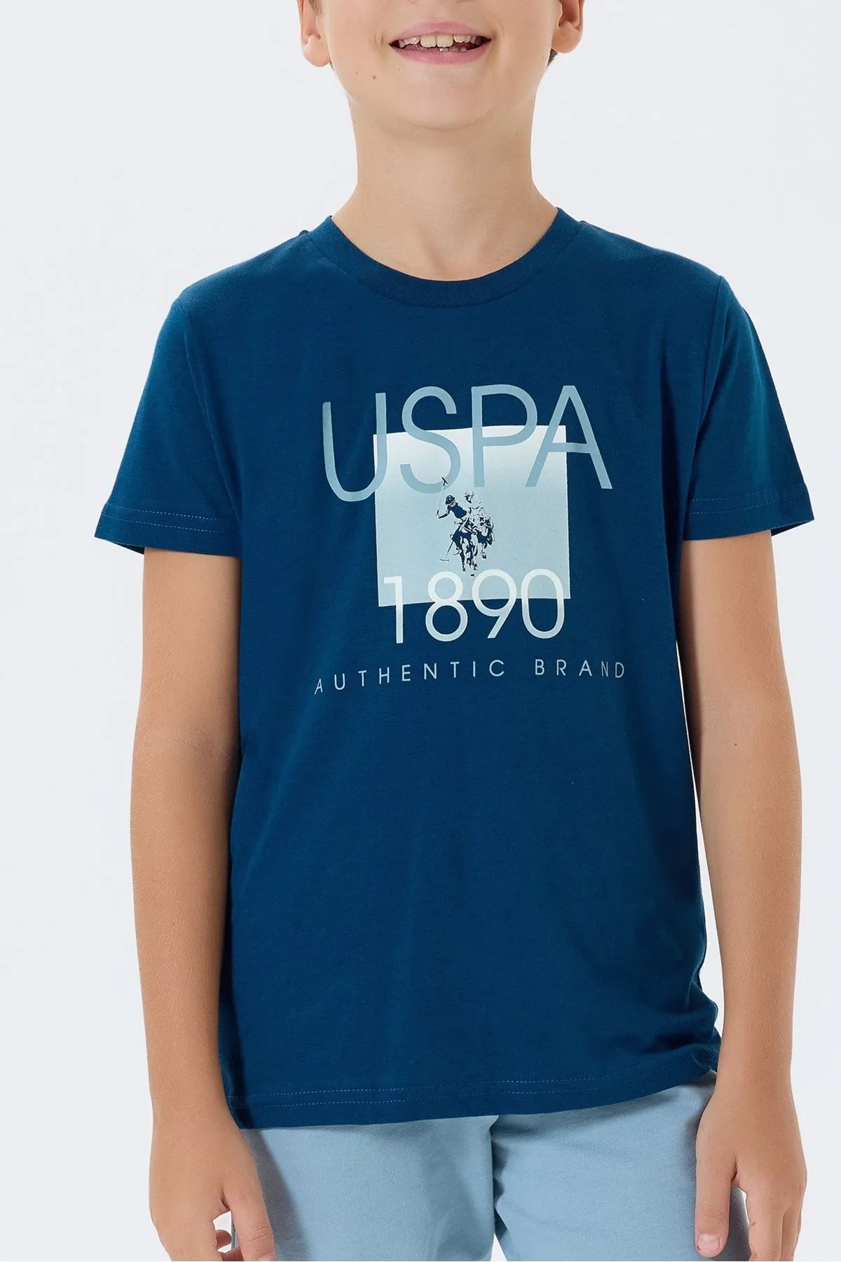4-15 Yaş Lisanslı Us Polo Assn Erkek Çocuk Takım-Gece Mavisi