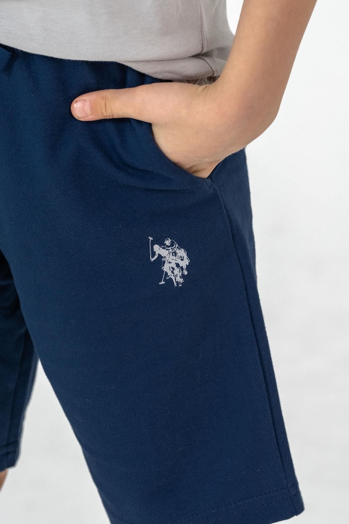 4-15 Yaş Lisanslı Us Polo Assn Erkek Çocuk Takım-Taş