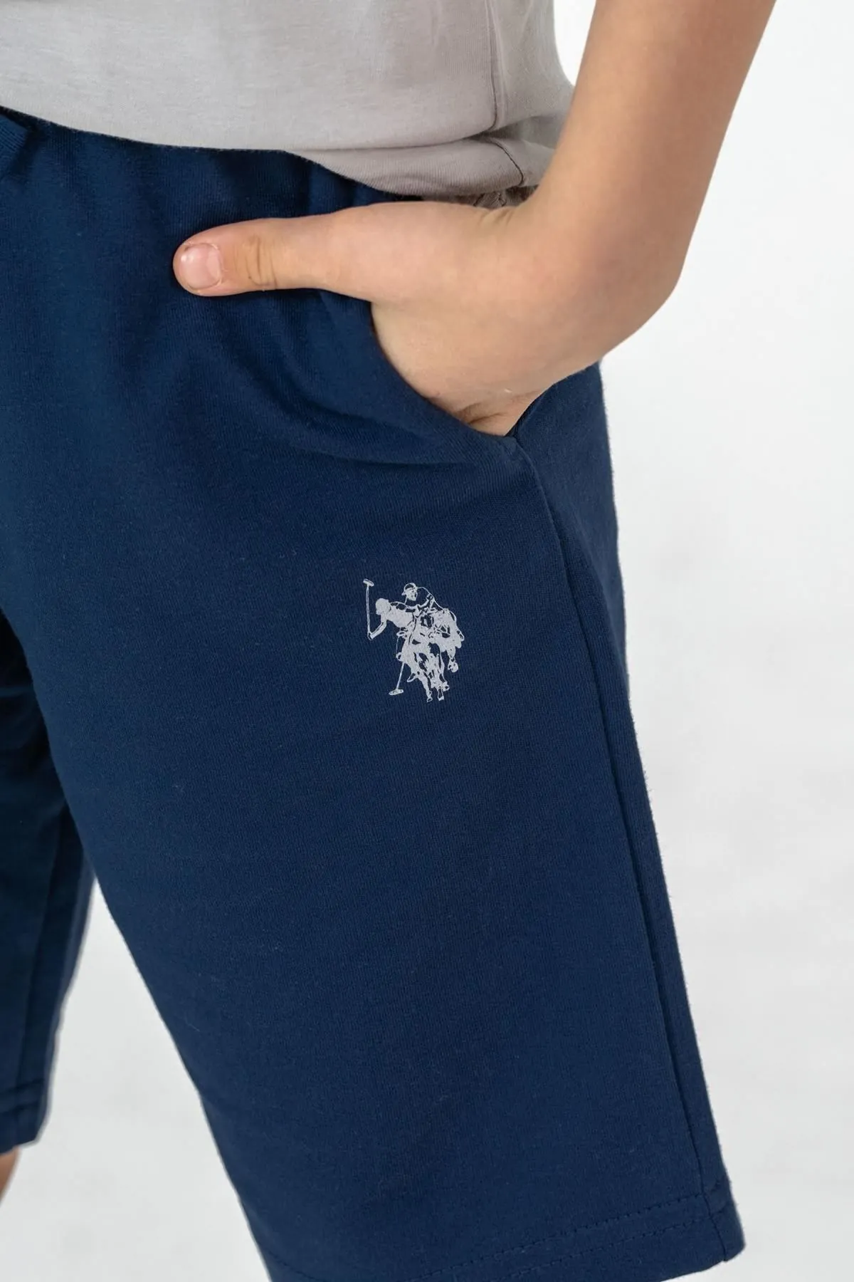 4-15 Yaş Lisanslı Us Polo Assn Erkek Çocuk Takım-Taş
