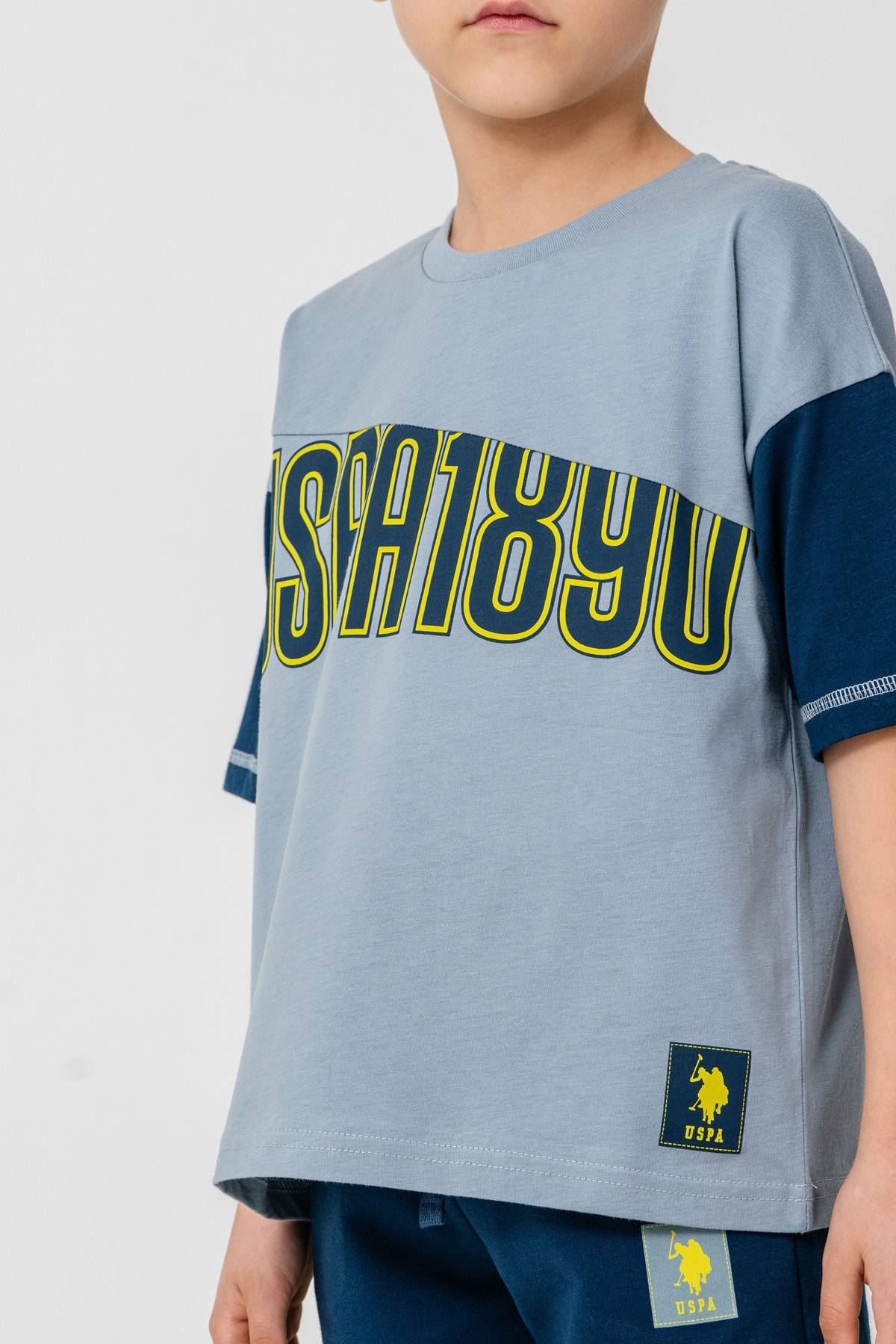 4-15 Yaş Lisanslı Us Polo Assn Erkek Çocuk Takım-Gece Mavisi