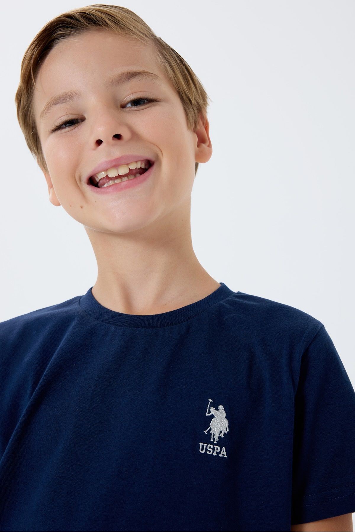 4-15 Yaş Lisanslı Us Polo Assn Erkek Çocuk Takım-Lacivert