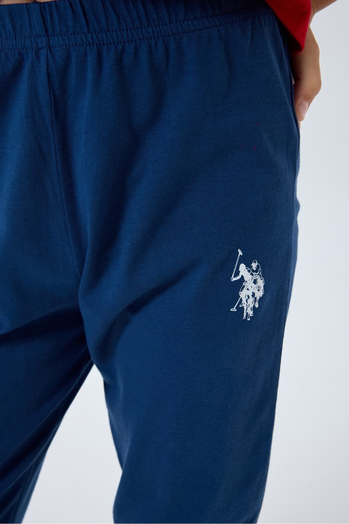 4-15 Yaş Lisanslı Us Polo Assn Erkek Çocuk Takım-Kırmızı