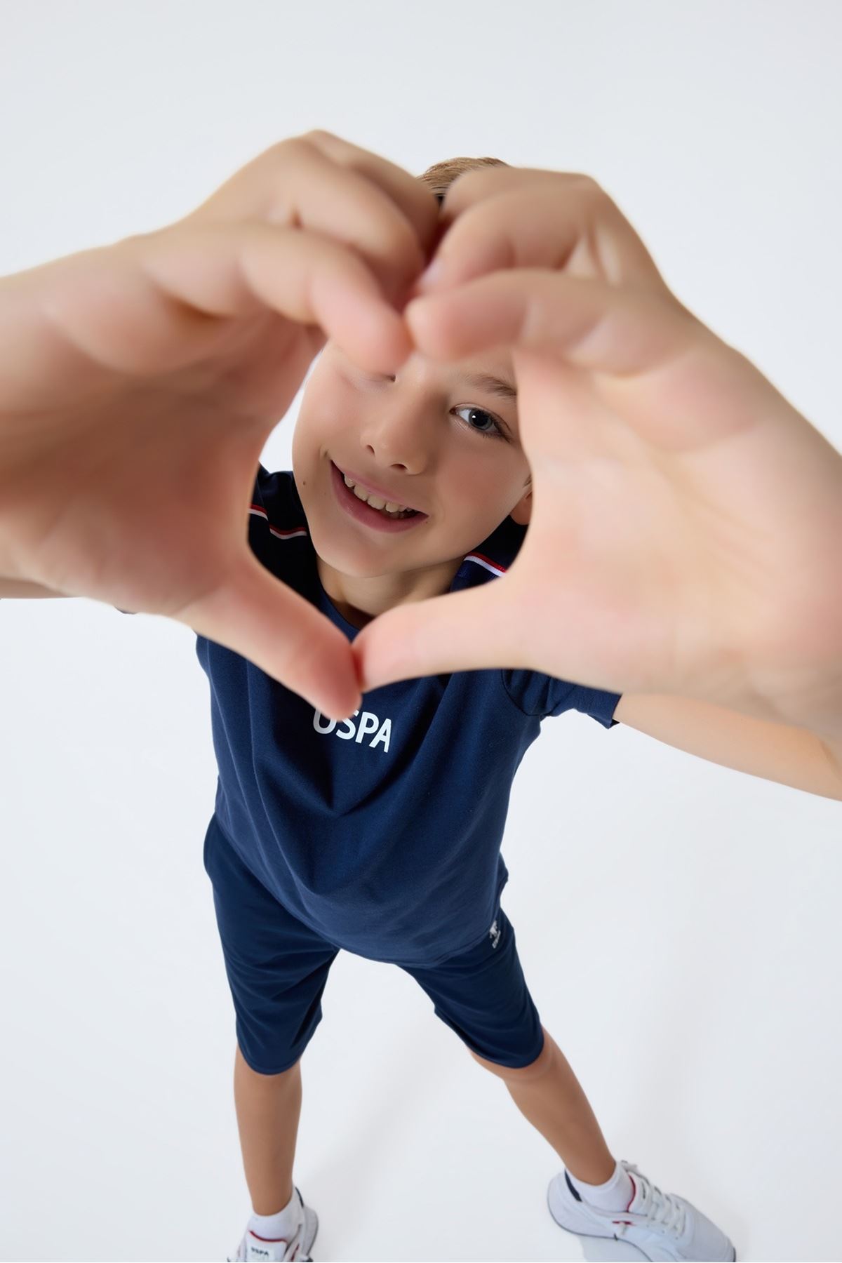 4-15 Yaş Lisanslı Us Polo Assn Erkek Çocuk Takım-Lacivert