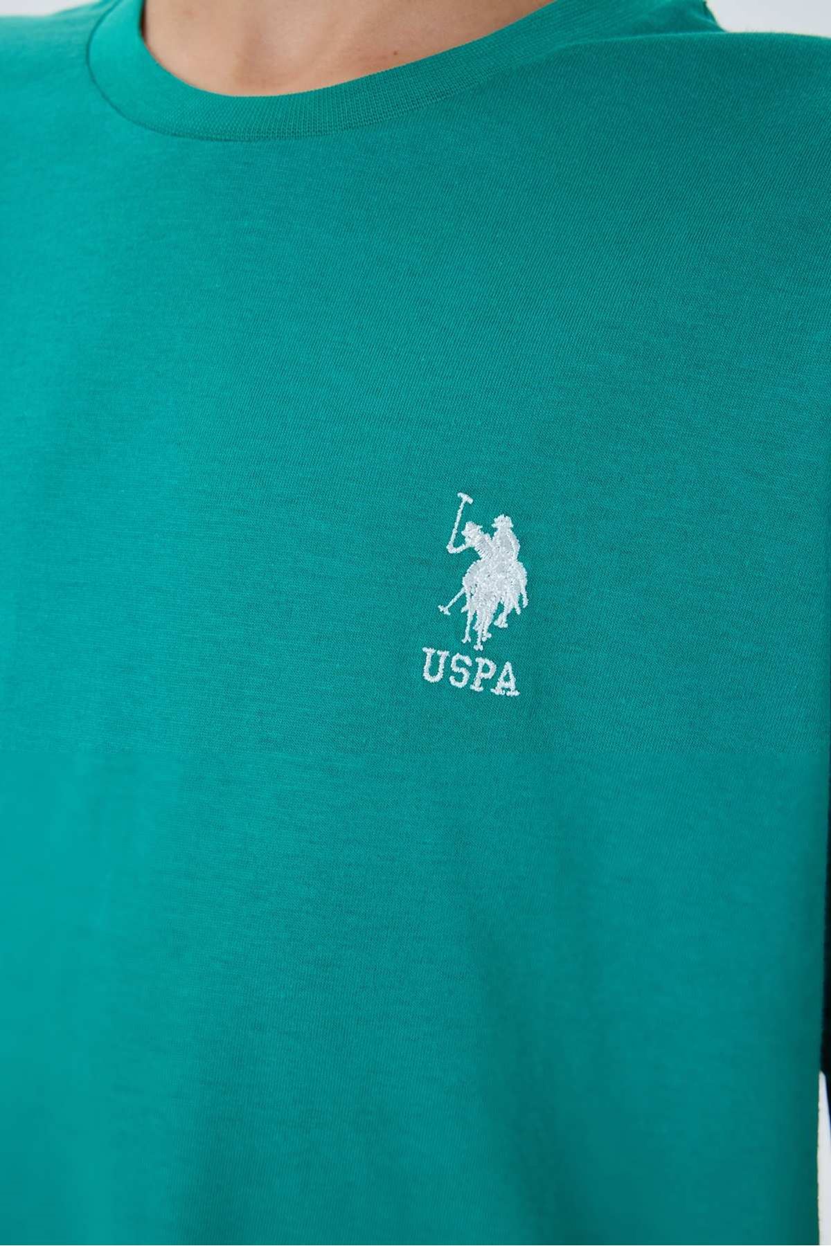 4-15 Yaş Lisanslı Us Polo Assn Erkek Çocuk Takım-Yeşil