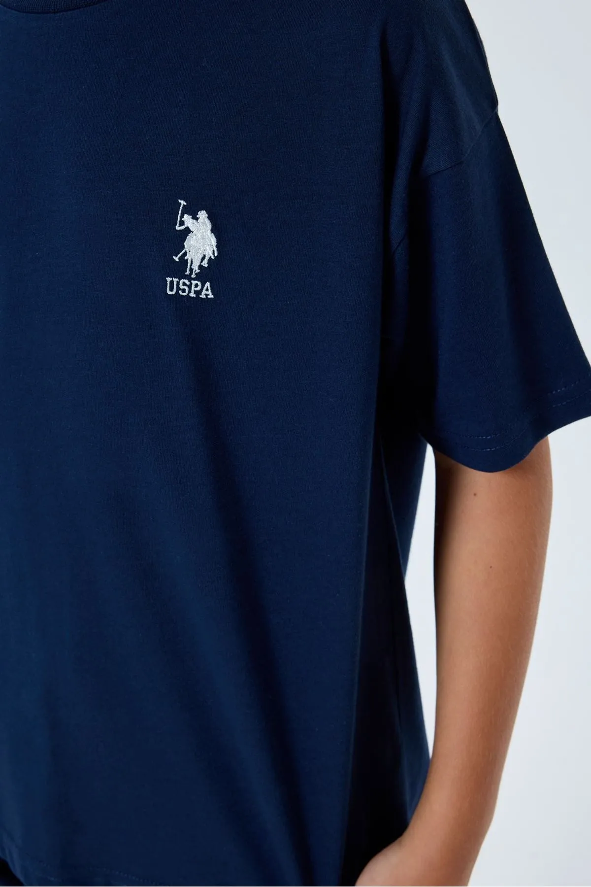 4-15 Yaş Lisanslı Us Polo Assn Erkek Çocuk Takım-Lacivert