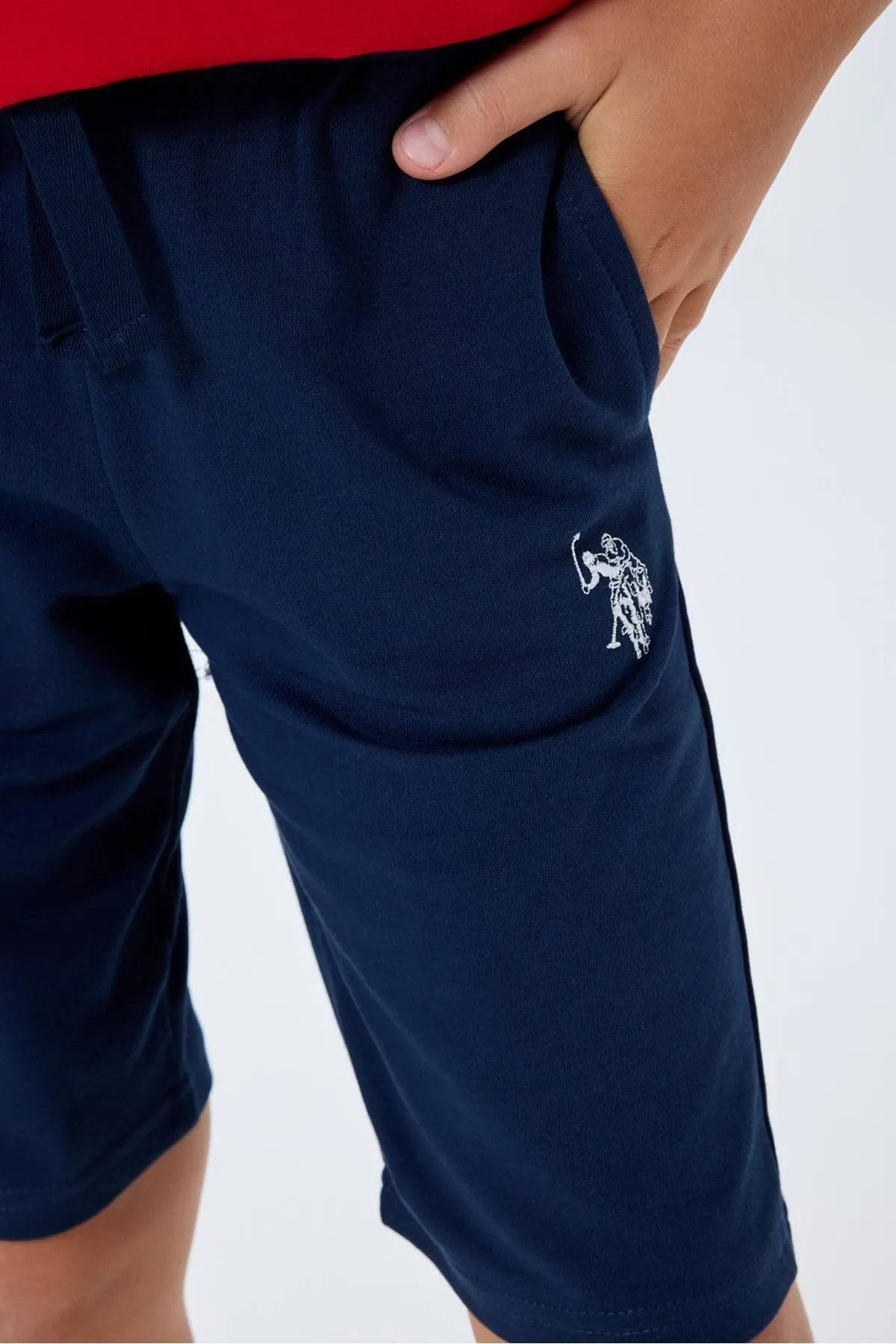 4-15 Yaş Lisanslı Us Polo Assn Erkek Çocuk Takım-Kırmızı