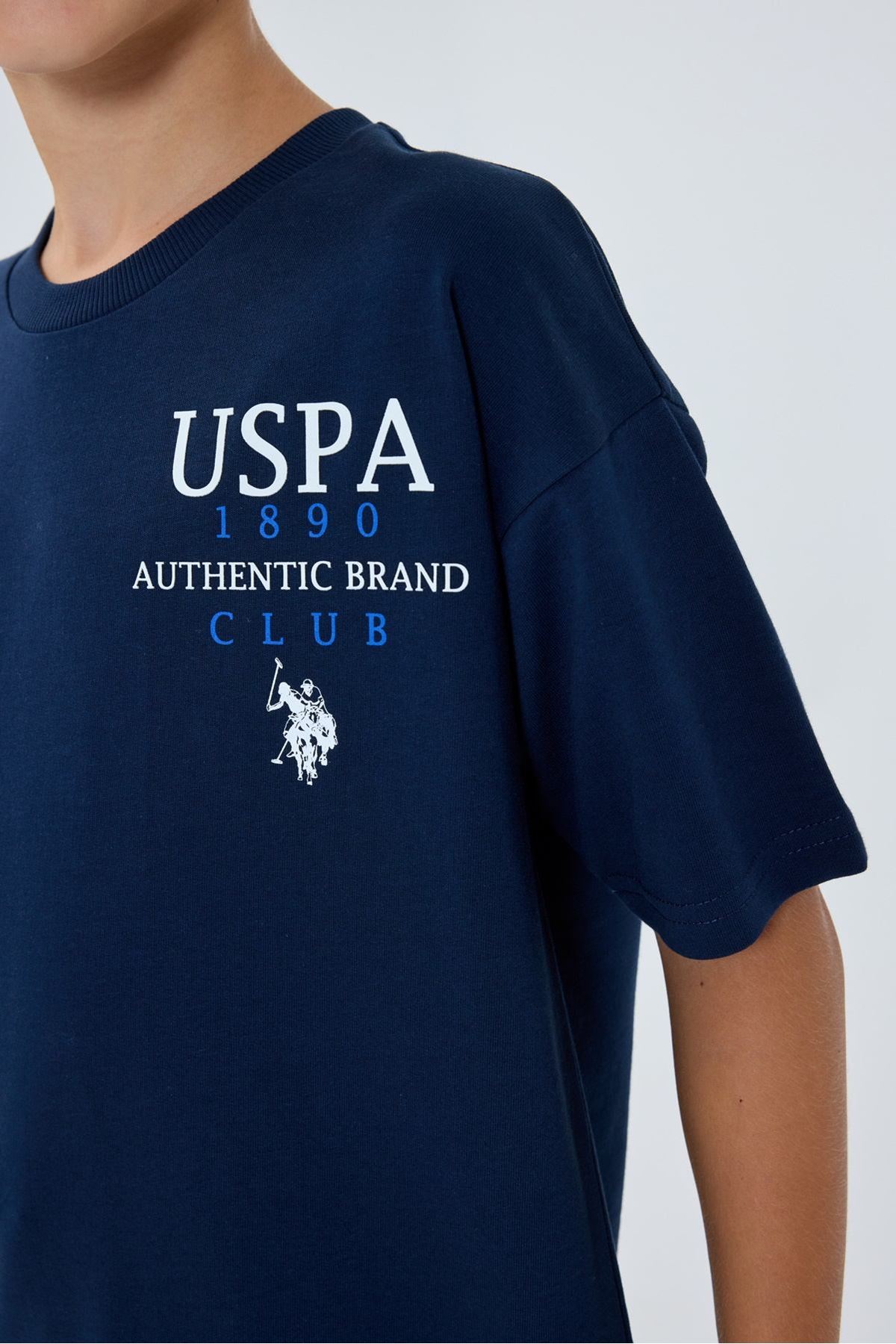 4-15 Yaş Lisanslı Us Polo Assn Erkek Çocuk Takım-Lacivert