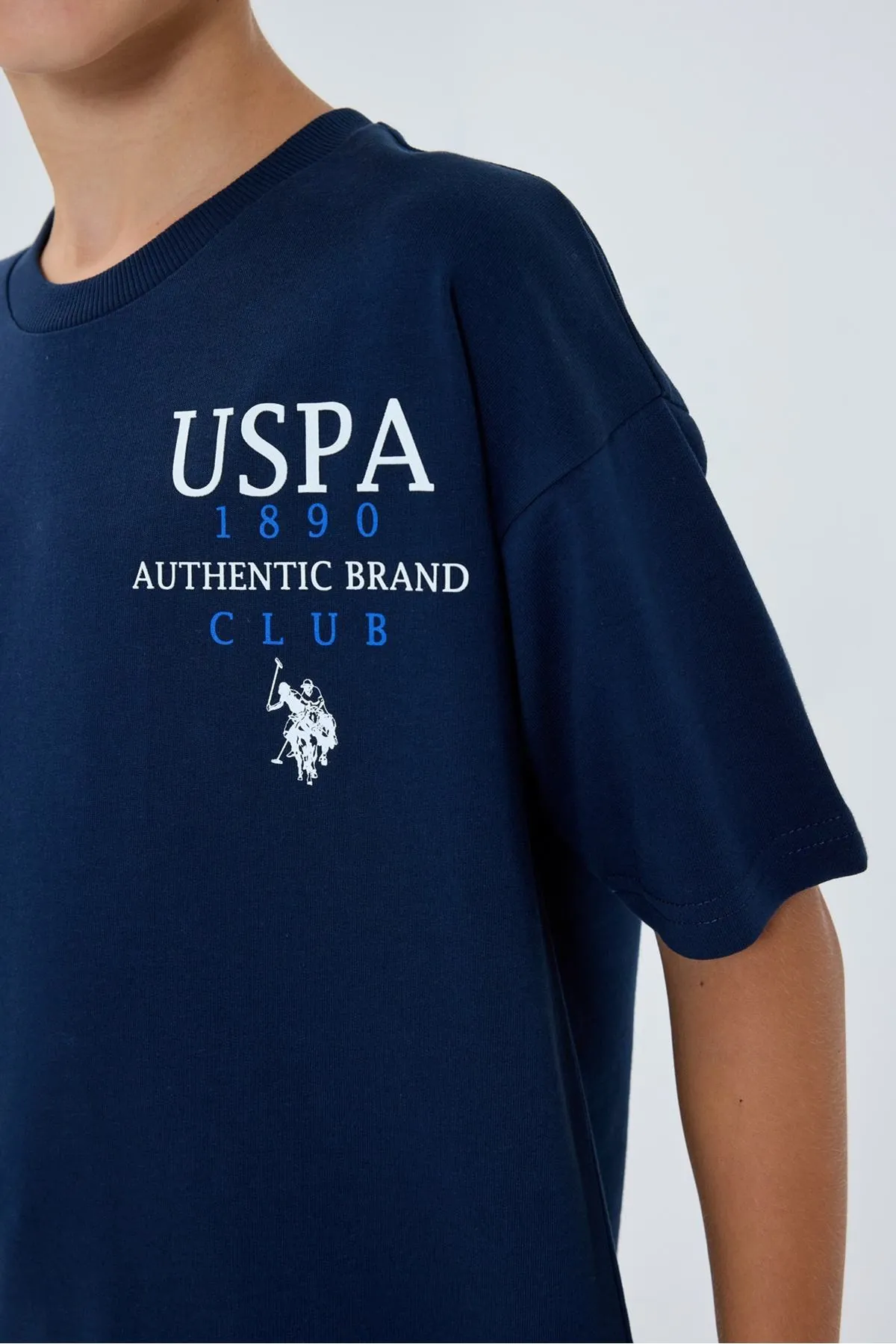 4-15 Yaş Lisanslı Us Polo Assn Erkek Çocuk Takım-Lacivert