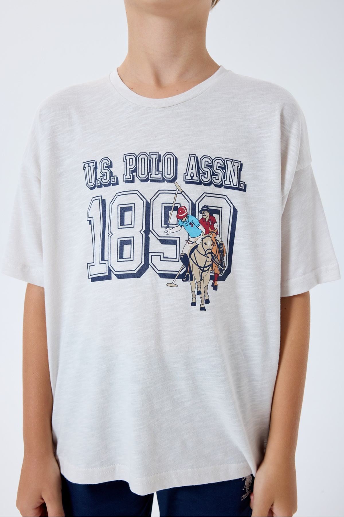 4-15 Yaş Lisanslı Us Polo Assn Erkek Çocuk Takım-Mavi