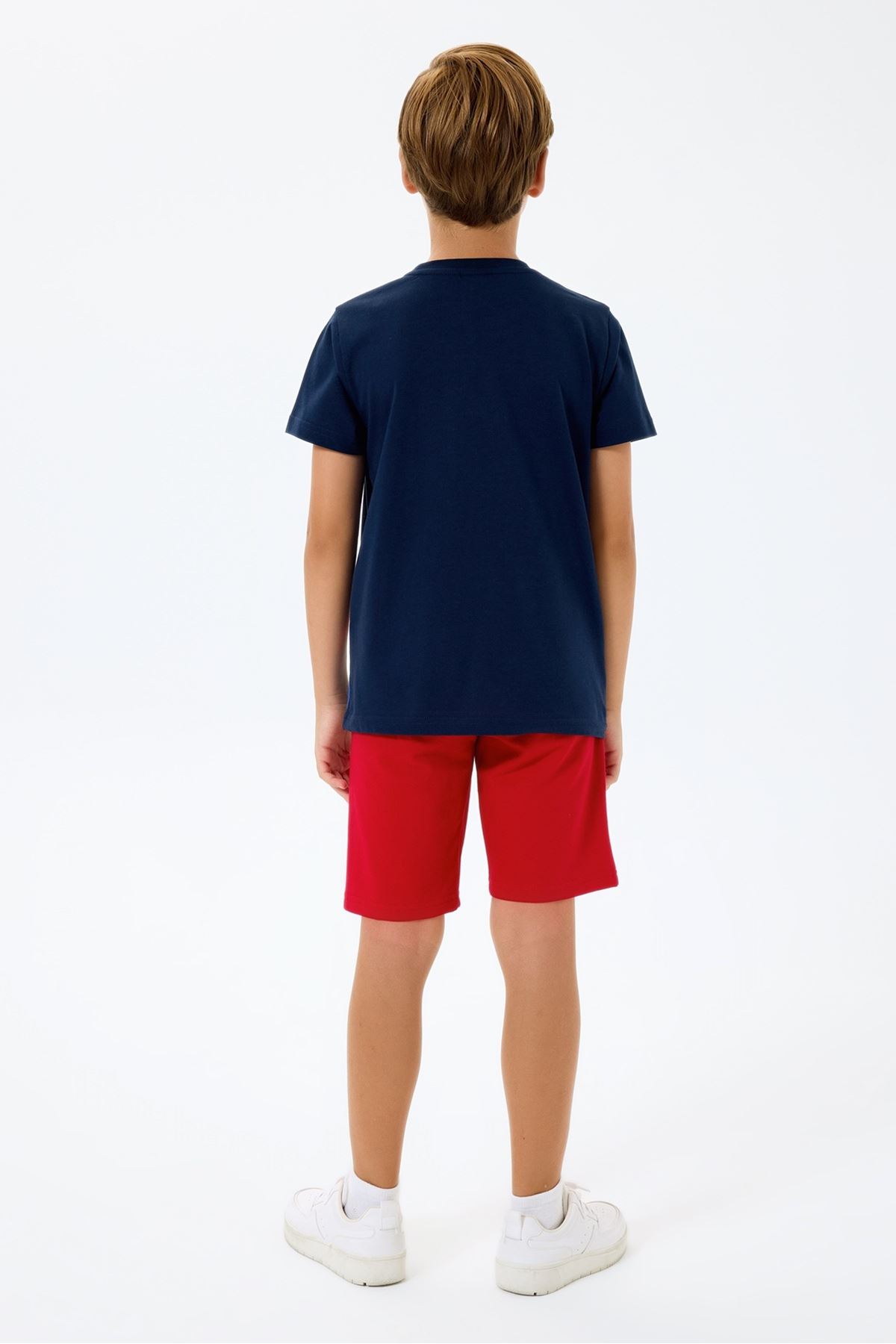 4-15 Yaş Lisanslı Us Polo Assn Erkek Çocuk Takım-Lacivert