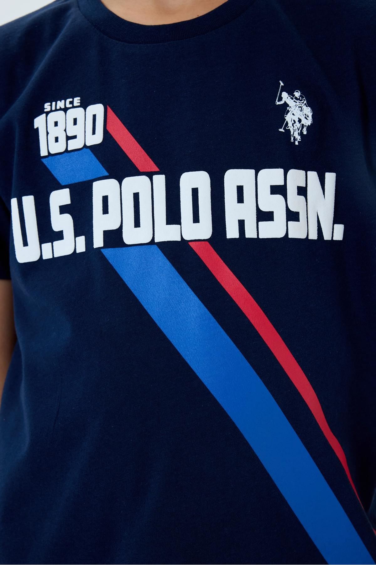 4-15 Yaş Lisanslı Us Polo Assn Erkek Çocuk Takım-Lacivert