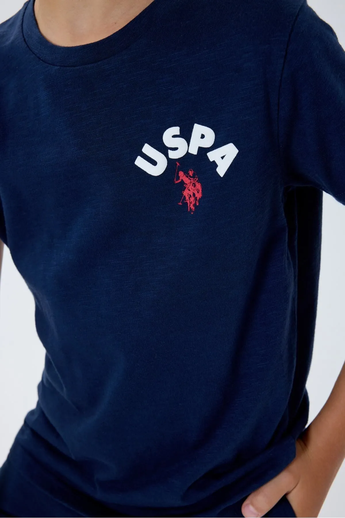 4-15 Yaş Lisanslı Us Polo Assn Erkek Çocuk Takım-Lacivert