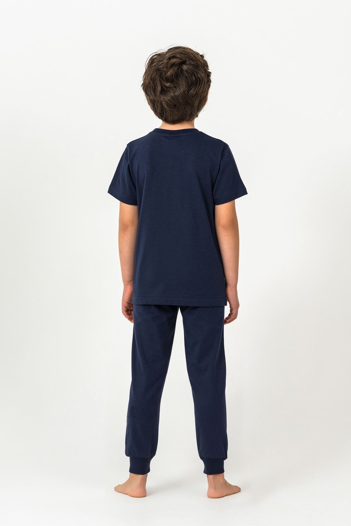 4-15 Yaş Lisanslı Us Polo Assn Erkek Çocuk Takım-Lacivert