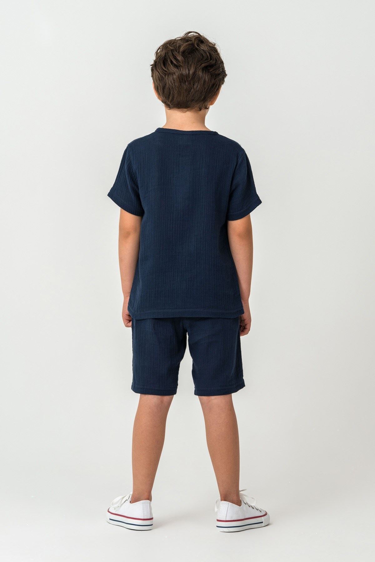 4-15 Yaş Lisanslı Us Polo Assn Erkek Çocuk Takım-Lacivert