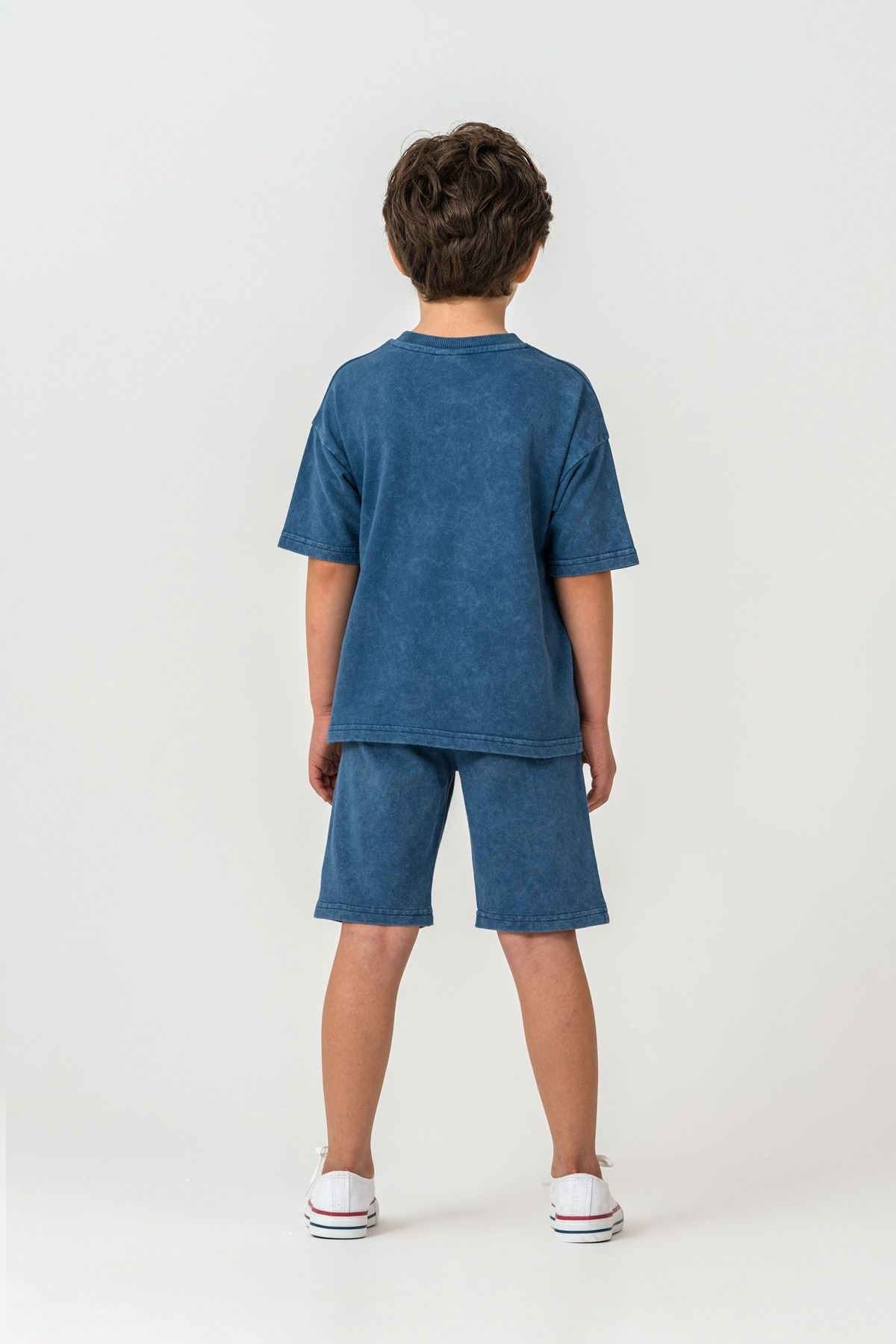 4-15 Yaş Lisanslı Us Polo Assn Erkek Çocuk Takım-İndigo