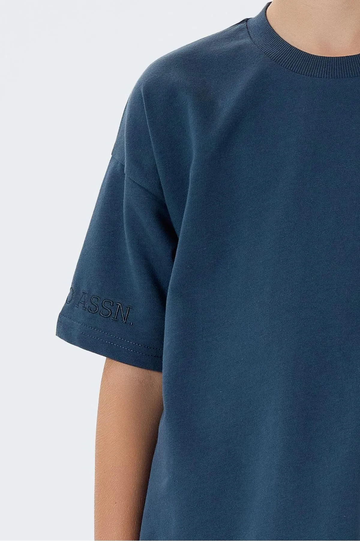 4-15 Yaş Lisanslı Us Polo Assn Erkek Çocuk Takım-İndigo