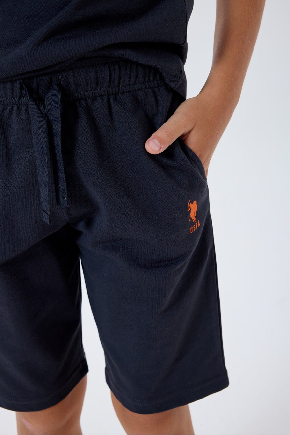 4-15 Yaş Lisanslı Us Polo Assn Erkek Çocuk Takım-Antrasit