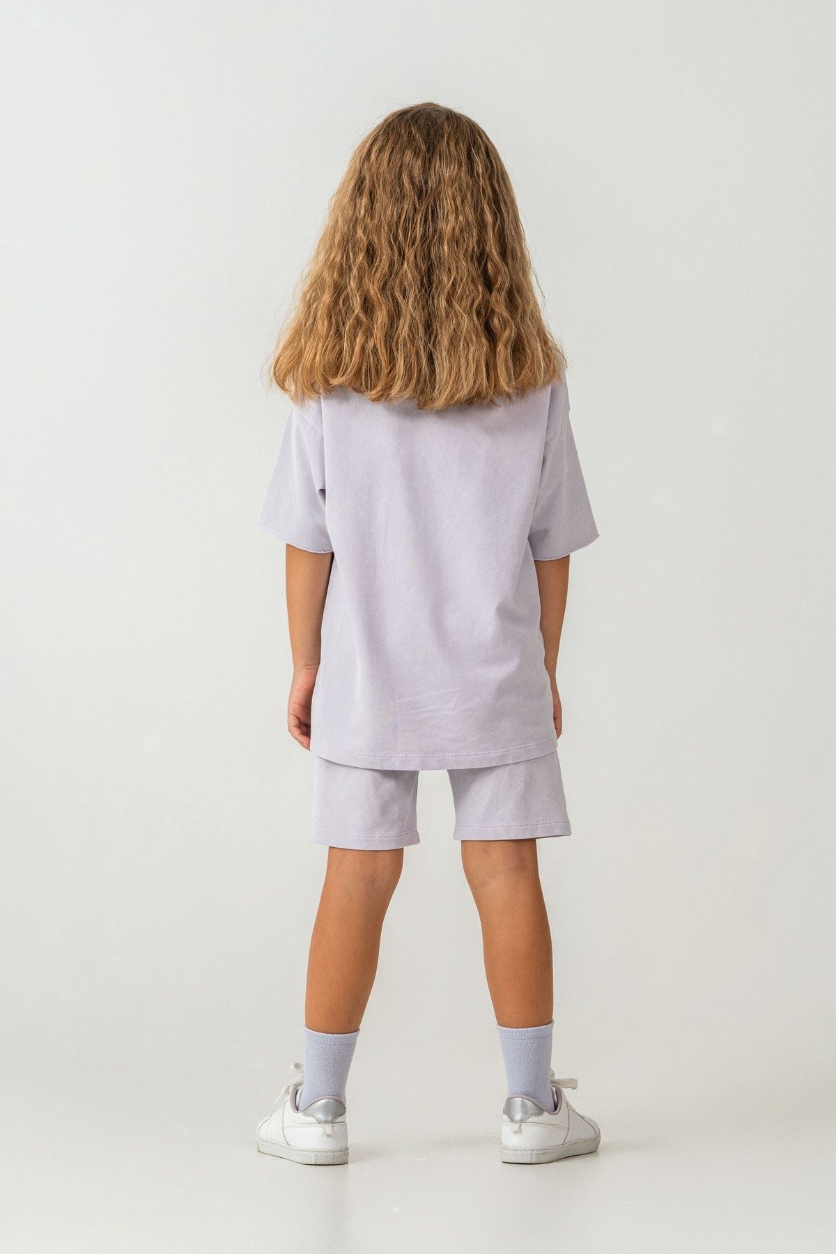 4-15 Yaş Lisanslı Us Polo Assn Kız Çocuk Takım-Lila