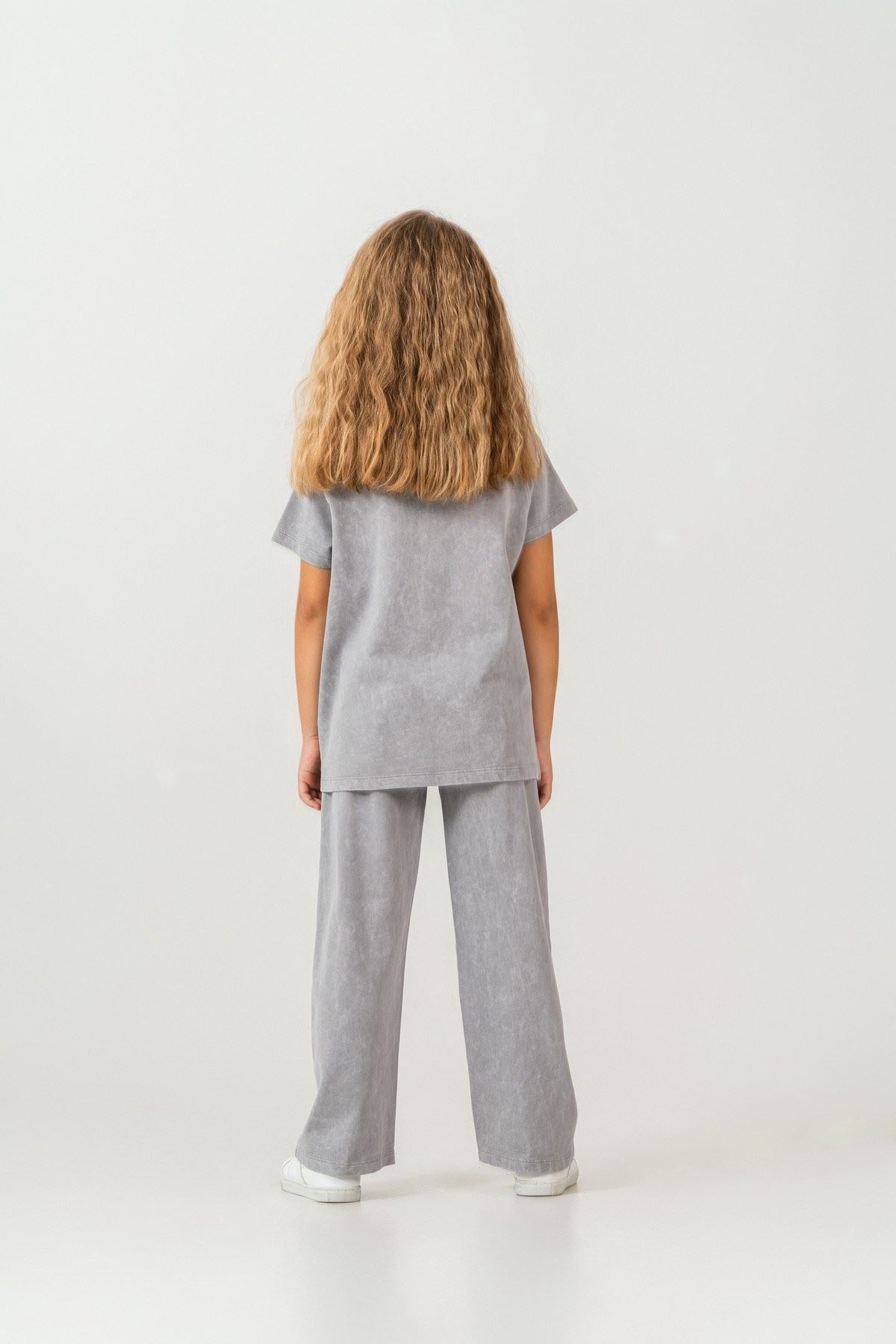 4-15 Yaş Lisanslı Us Polo Assn Kız Çocuk Takım-Uzay Grisi