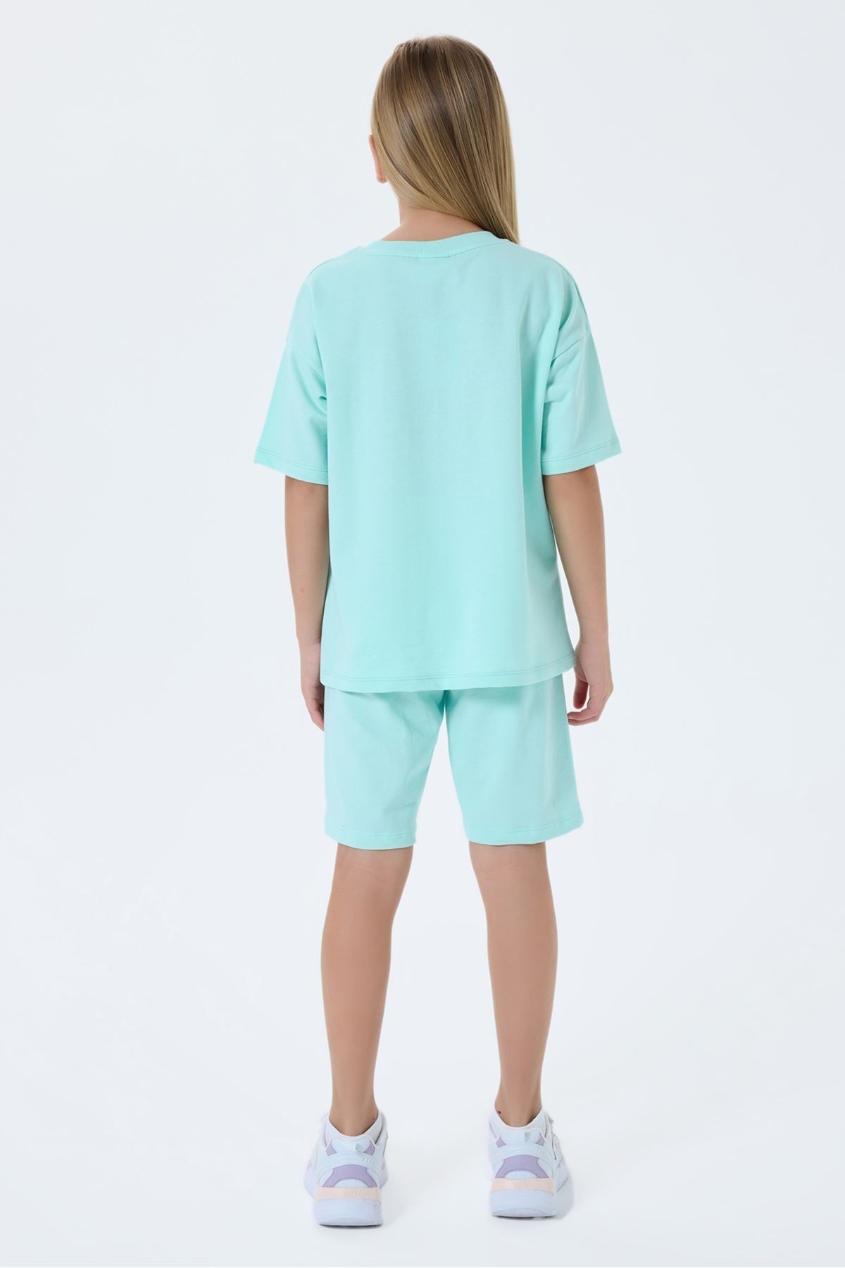 4-15 Yaş Lisanslı Us Polo Assn Kız Çocuk Takım-Nil