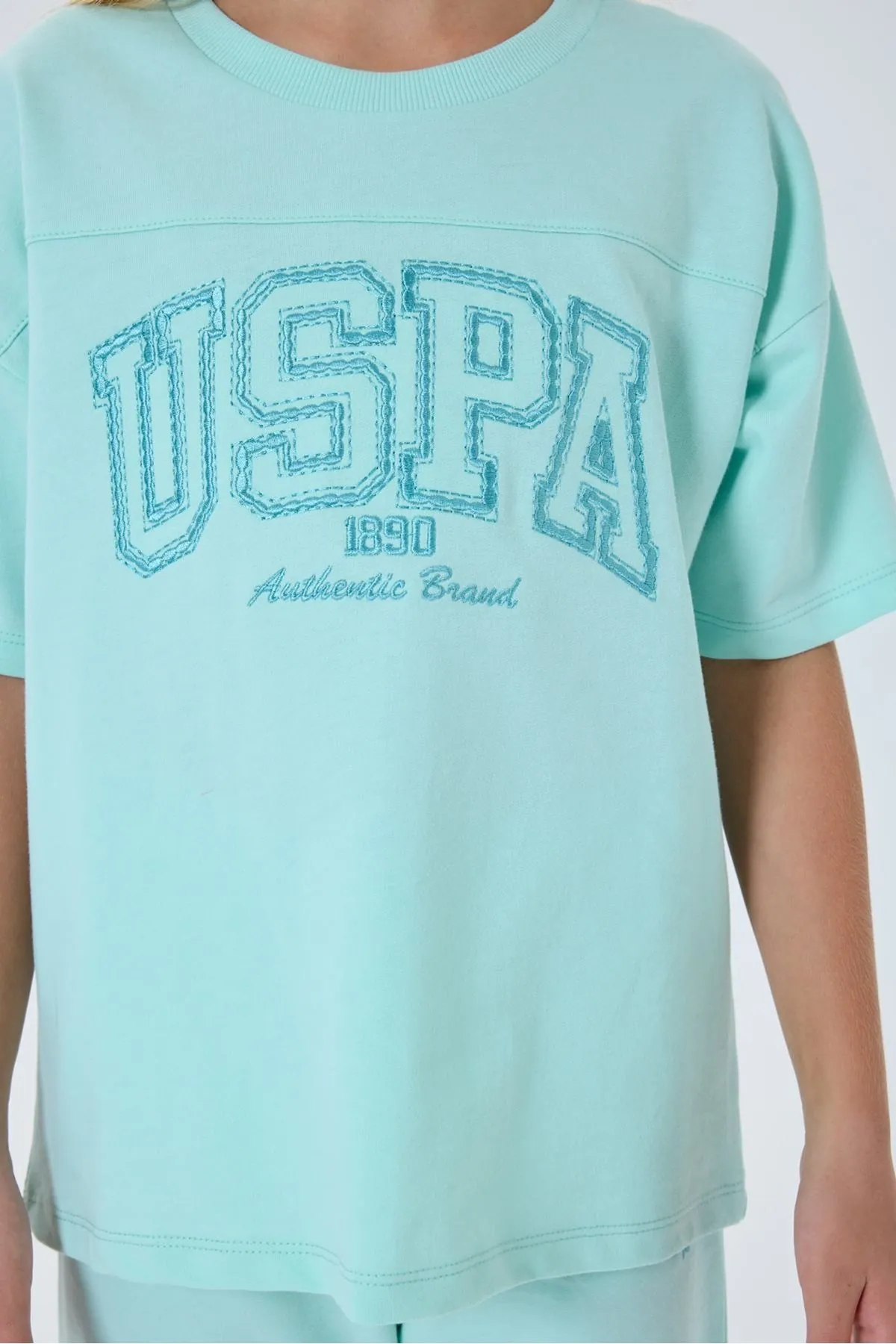 4-15 Yaş Lisanslı Us Polo Assn Kız Çocuk Takım-Nil