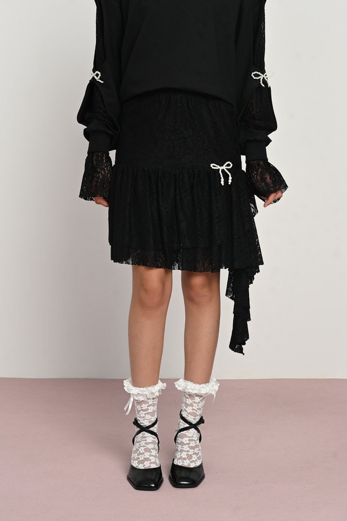 9-14 Yaş Modern Dreamy Kız Çocuk Takım-Siyah