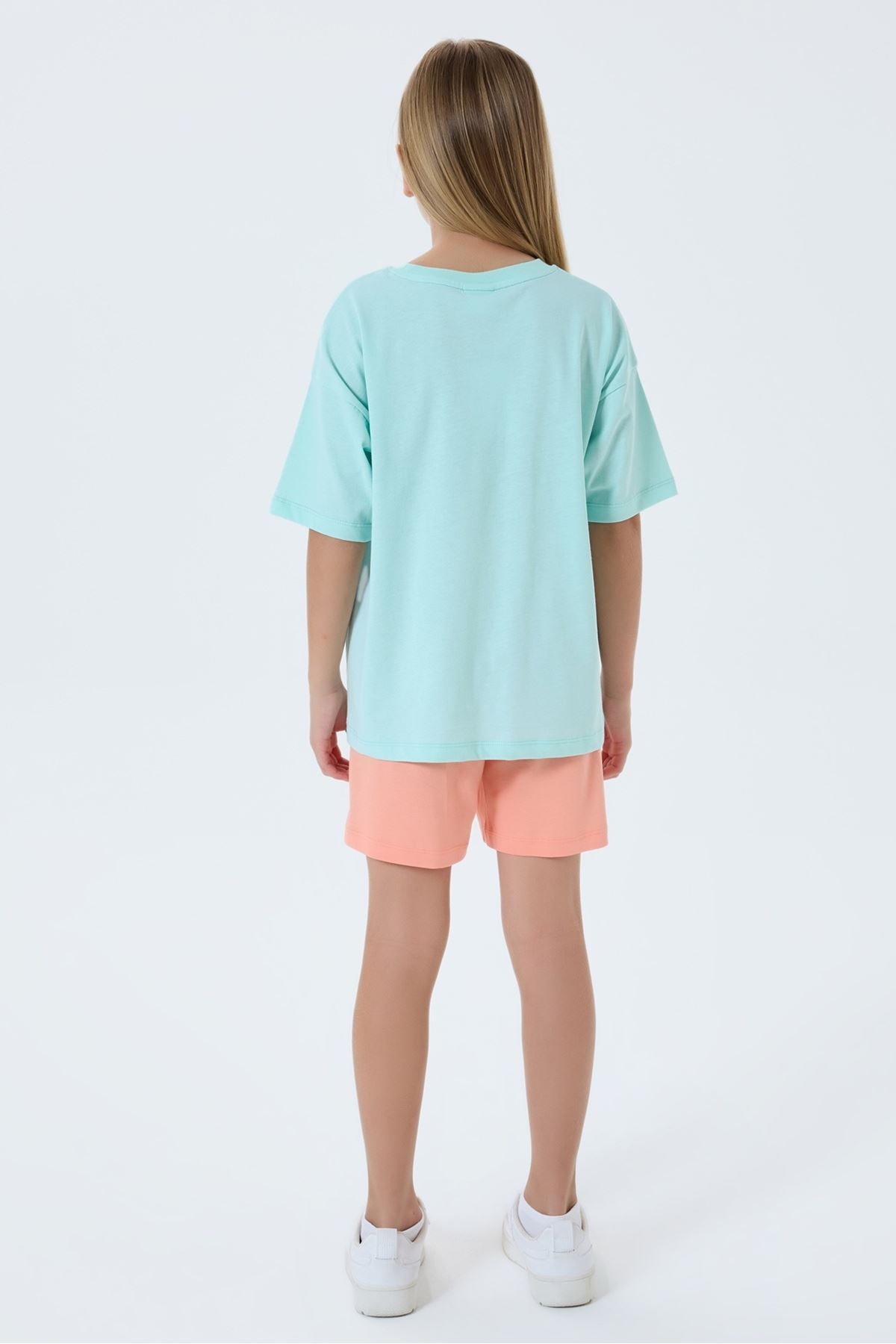 4-15 Yaş Lisanslı Us Polo Assn Kız Çocuk Takım-Nil