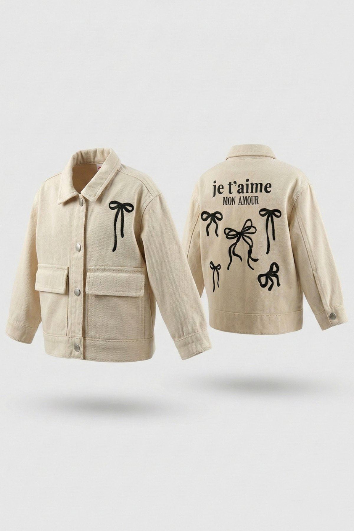 4-9 Yaş Mia Girls Kız Çocuk Ceket-Bej