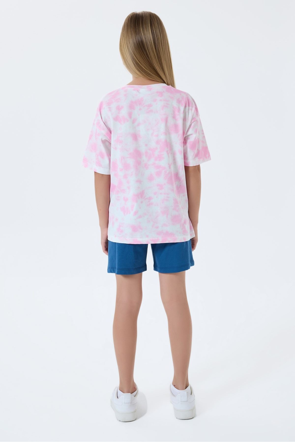 4-15 Yaş Lisanslı Us Polo Assn Kız Çocuk Takım-Pembe