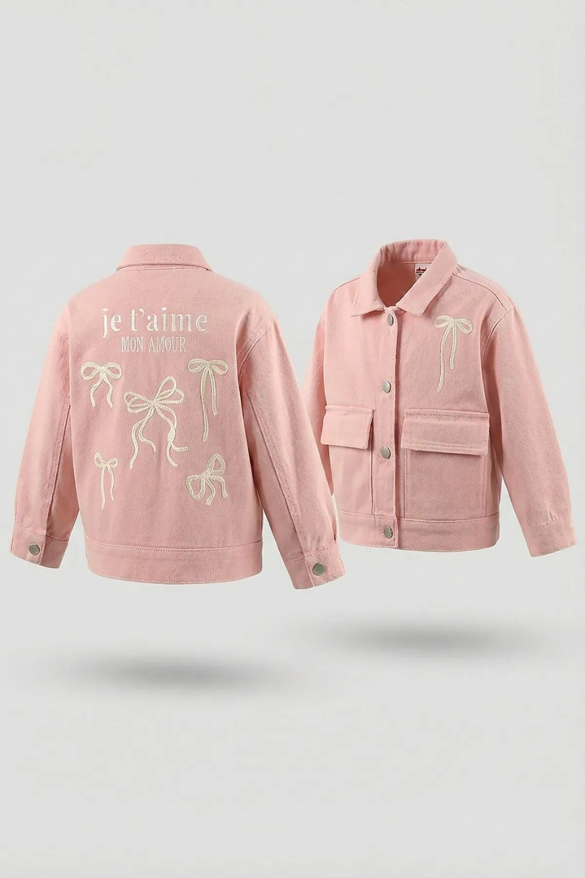 4-9 Yaş Mia Girls Kız Çocuk Ceket-Pembe