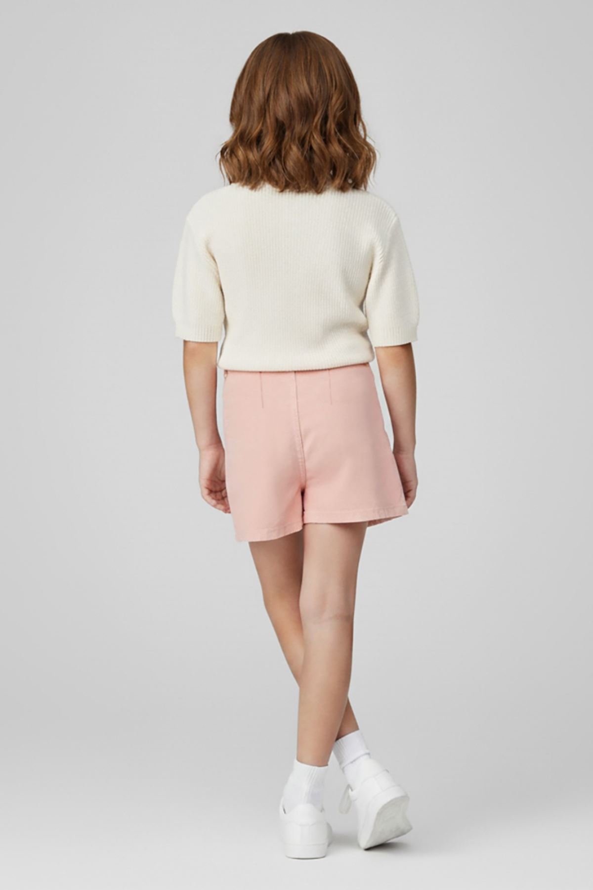 4-9 Yaş Mia Girls Kız Çocuk Şort Etek-Pembe