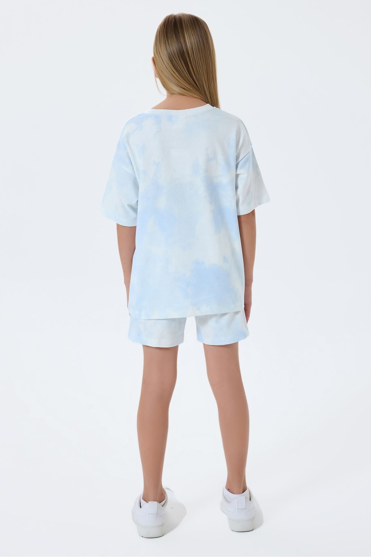 4-15 Yaş Lisanslı Us Polo Assn Kız Çocuk Takım-Mavi