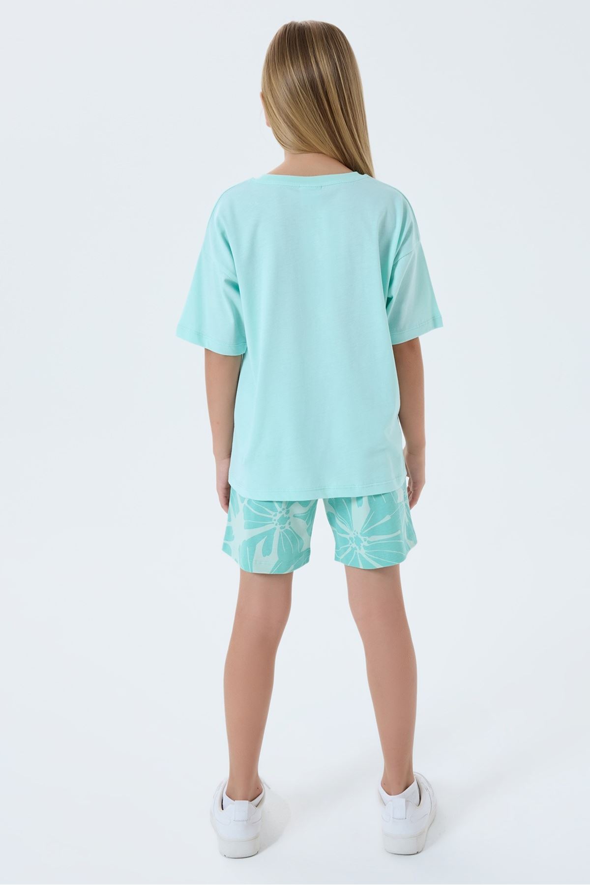 4-15 Yaş Lisanslı Us Polo Assn Kız Çocuk Takım-Nil