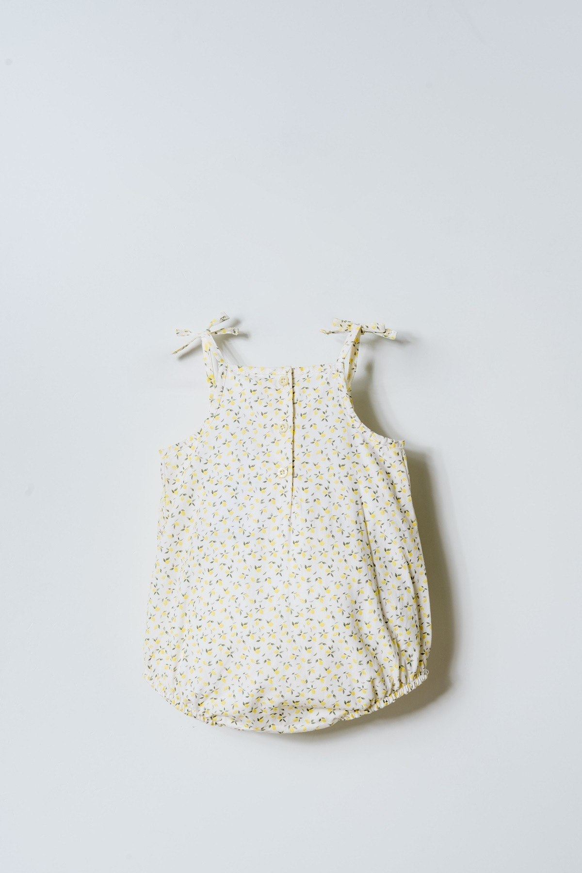 3-24 Ay Lisanslı Us Polo Assn Kız Bebek Tulum-Ekru