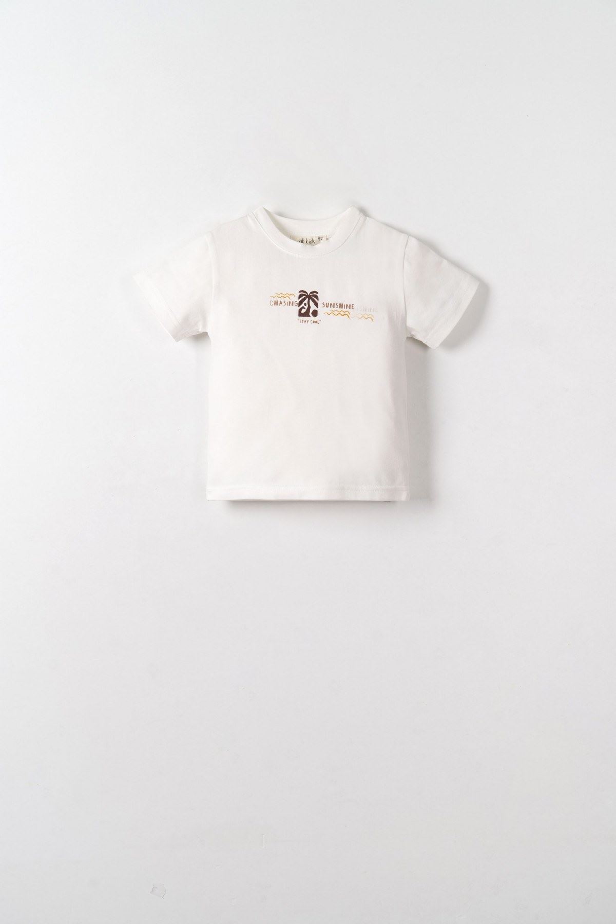 1-4 Yaş Dylan Scott Erkek Çocuk 3'Lü Takım-Latte