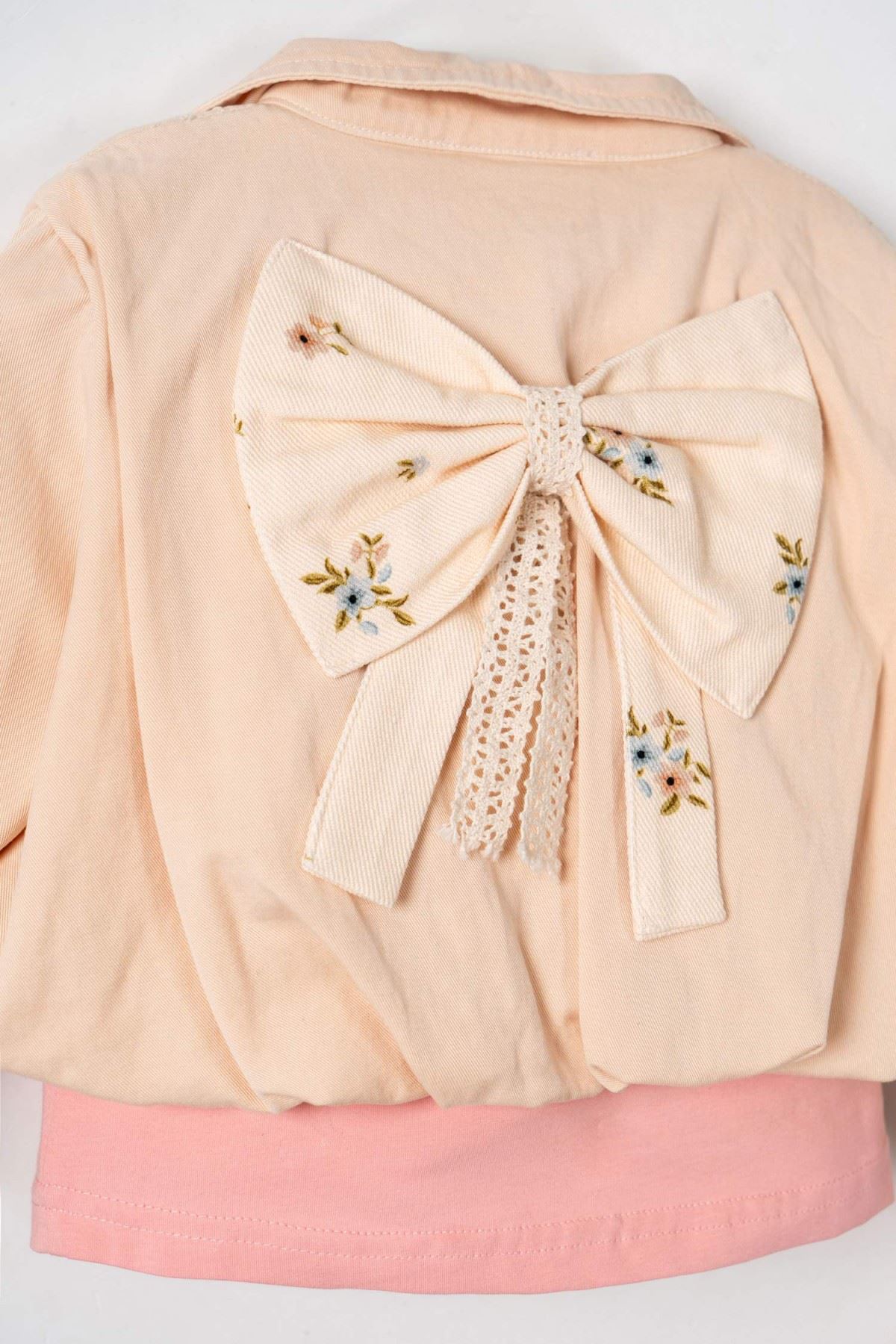 1-4 Yaş Mia Deluxe Kız Çocuk 3'Lü Takım-Pembe