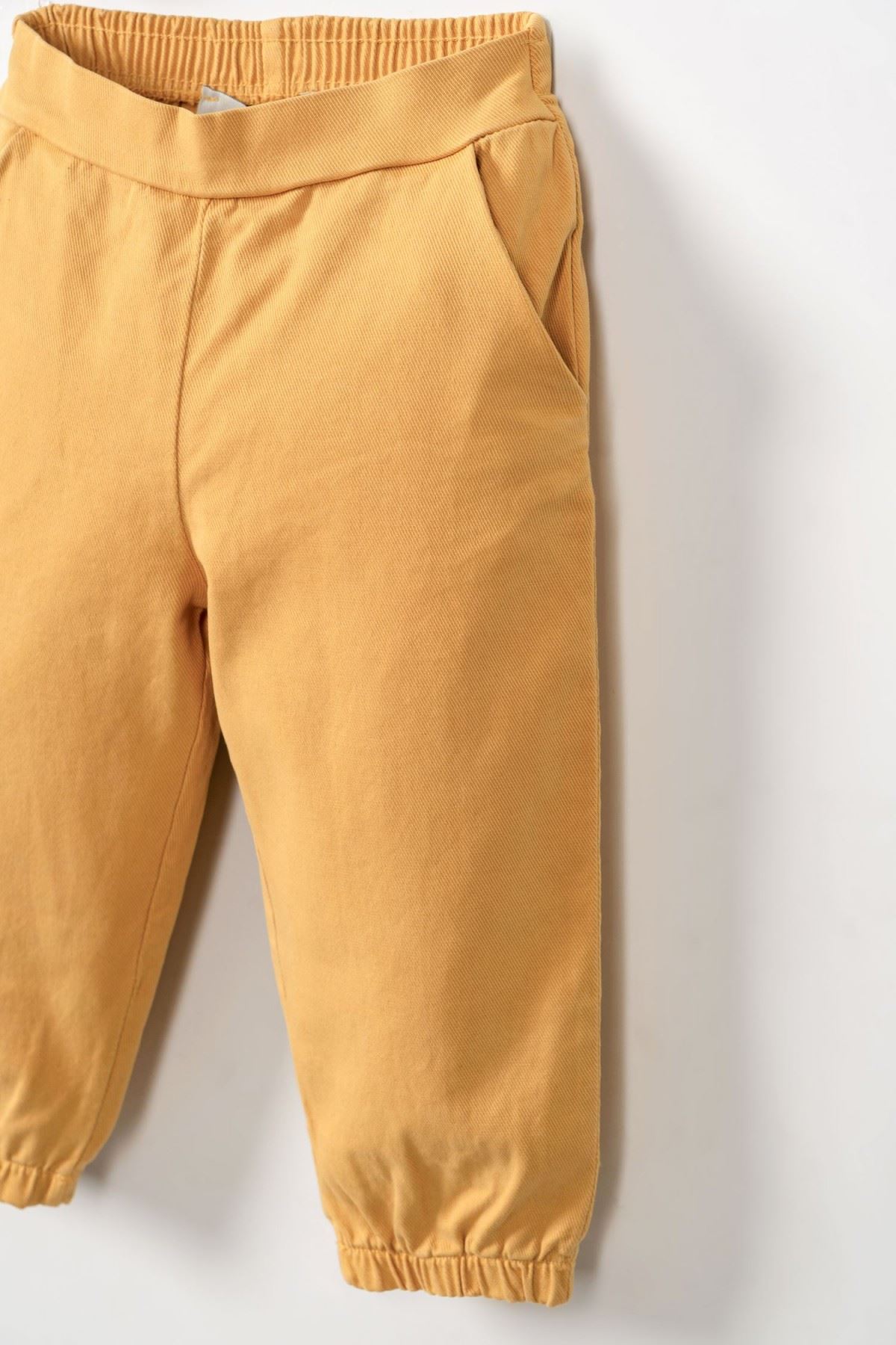 1-4 Yaş Flora Luna Kız Çocuk 3'Lü Takım-Oranj