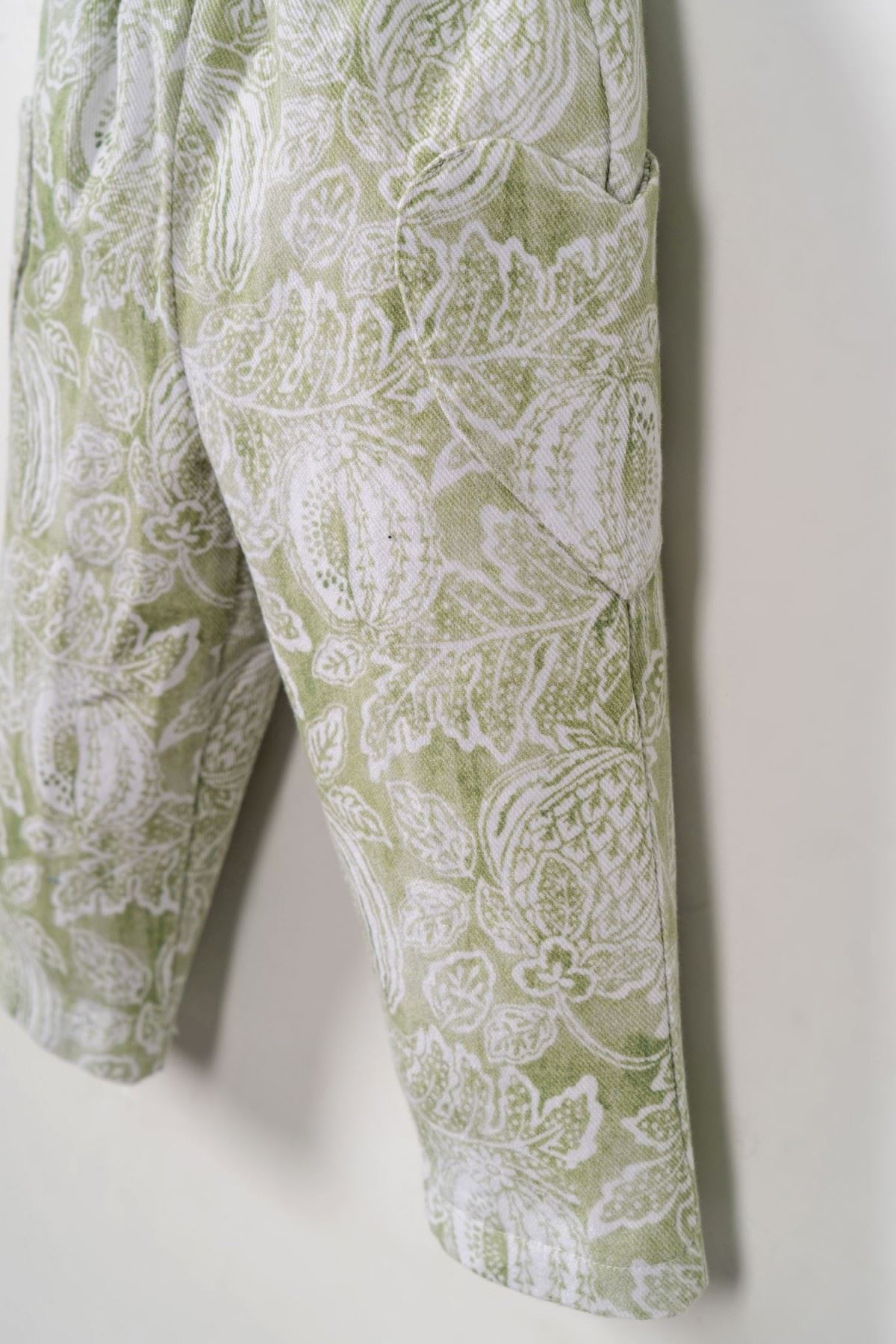 1-4 Yaş Arya Belle Kız Çocuk 3'Lü Takım-Yeşil