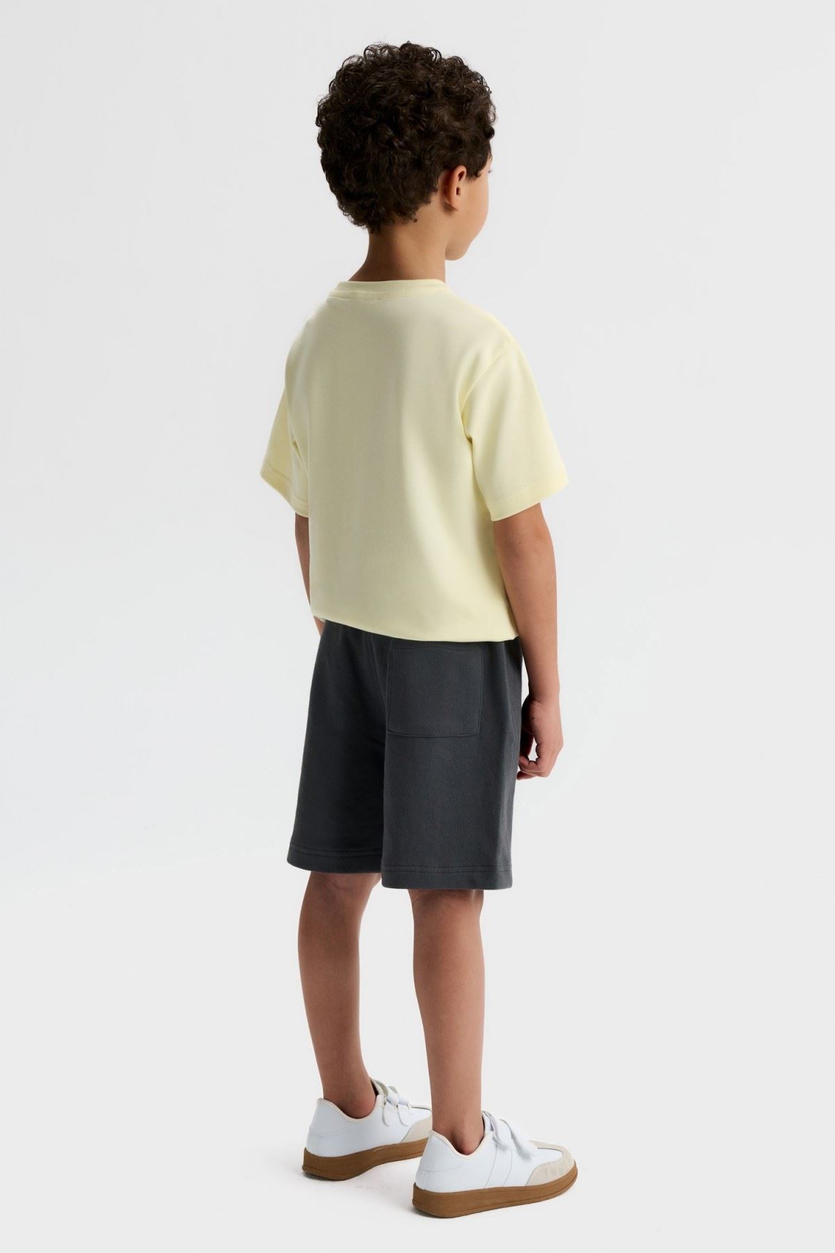 4-8 Yaş Hello Fun Erkek Çocuk Takım-Sarı