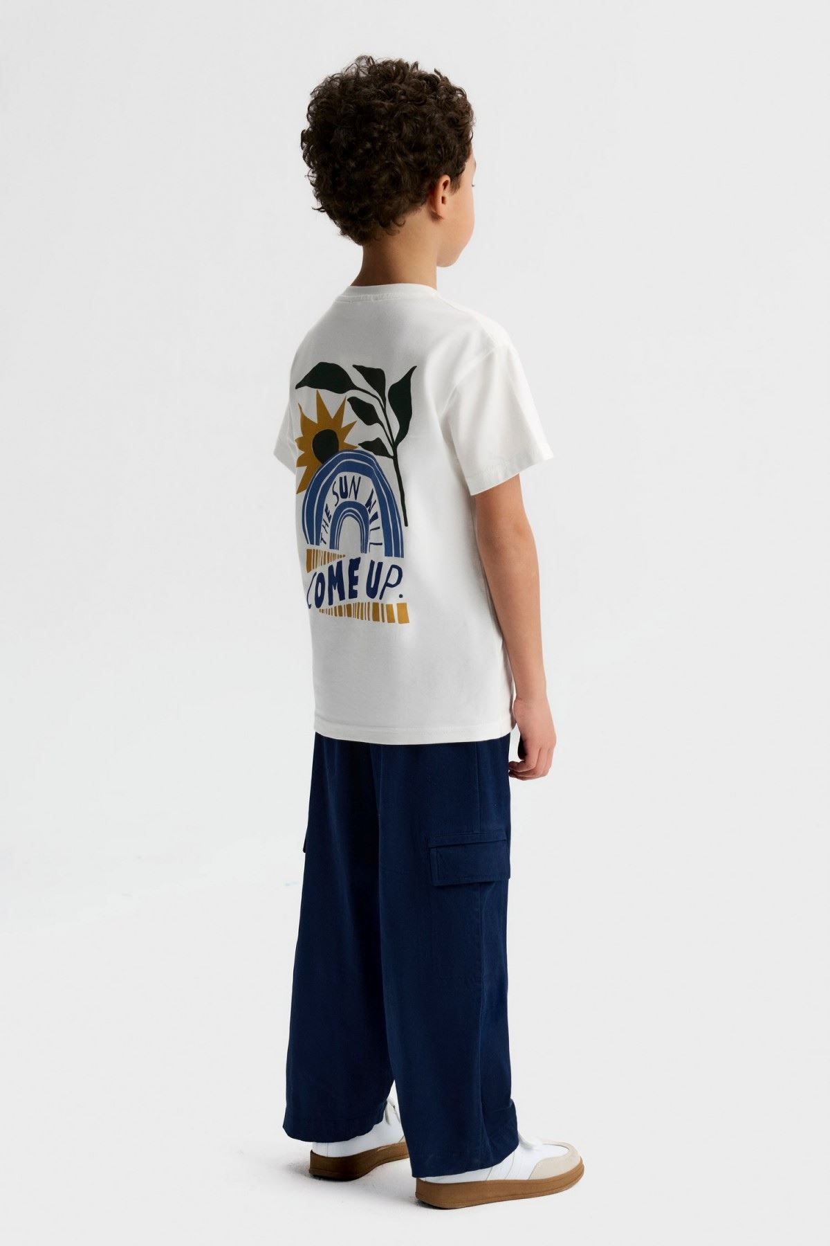 4-8 Yaş Nutrıa Come Erkek Çocuk Takım-Ekru