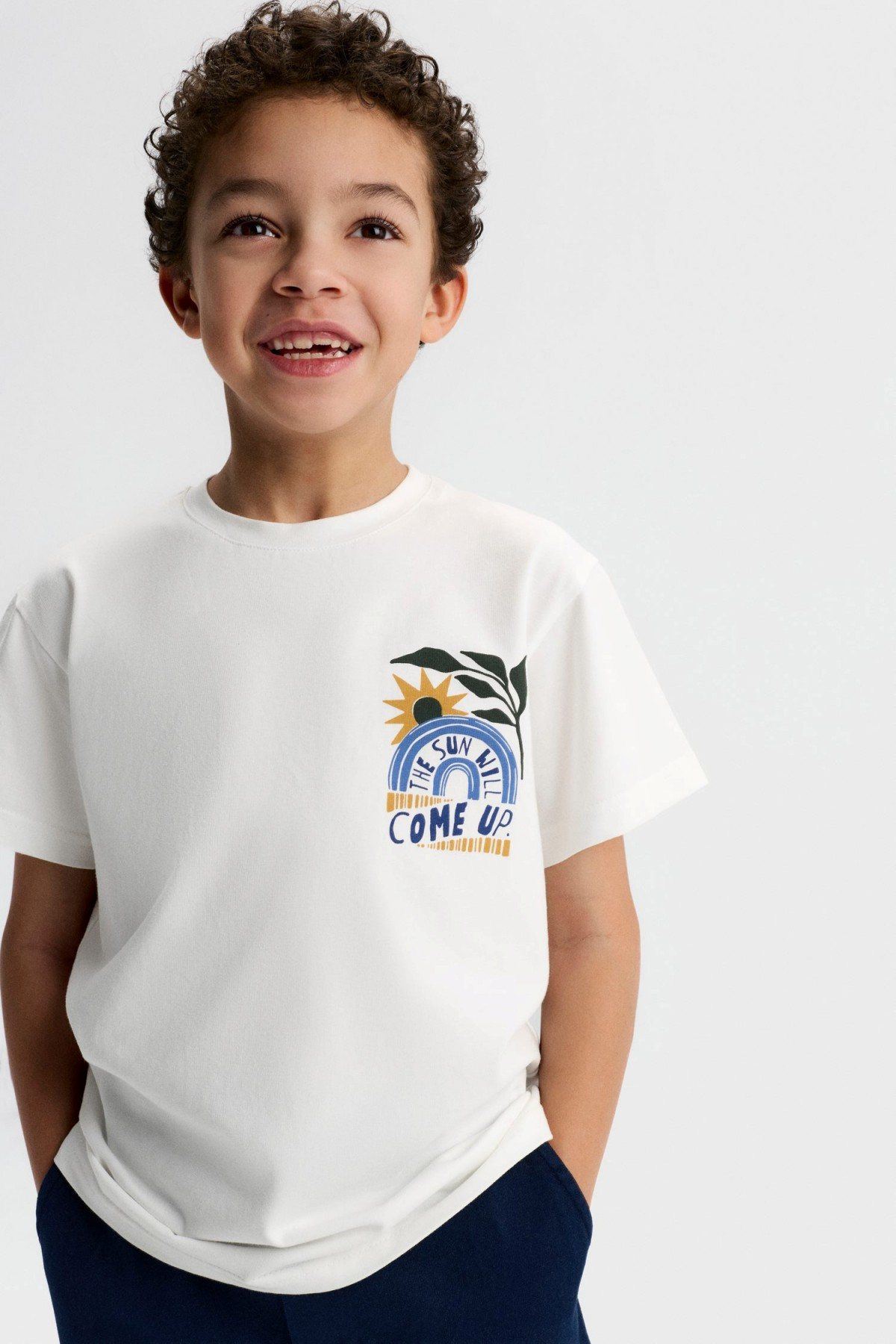 4-8 Yaş Nutrıa Come Erkek Çocuk Takım-Ekru