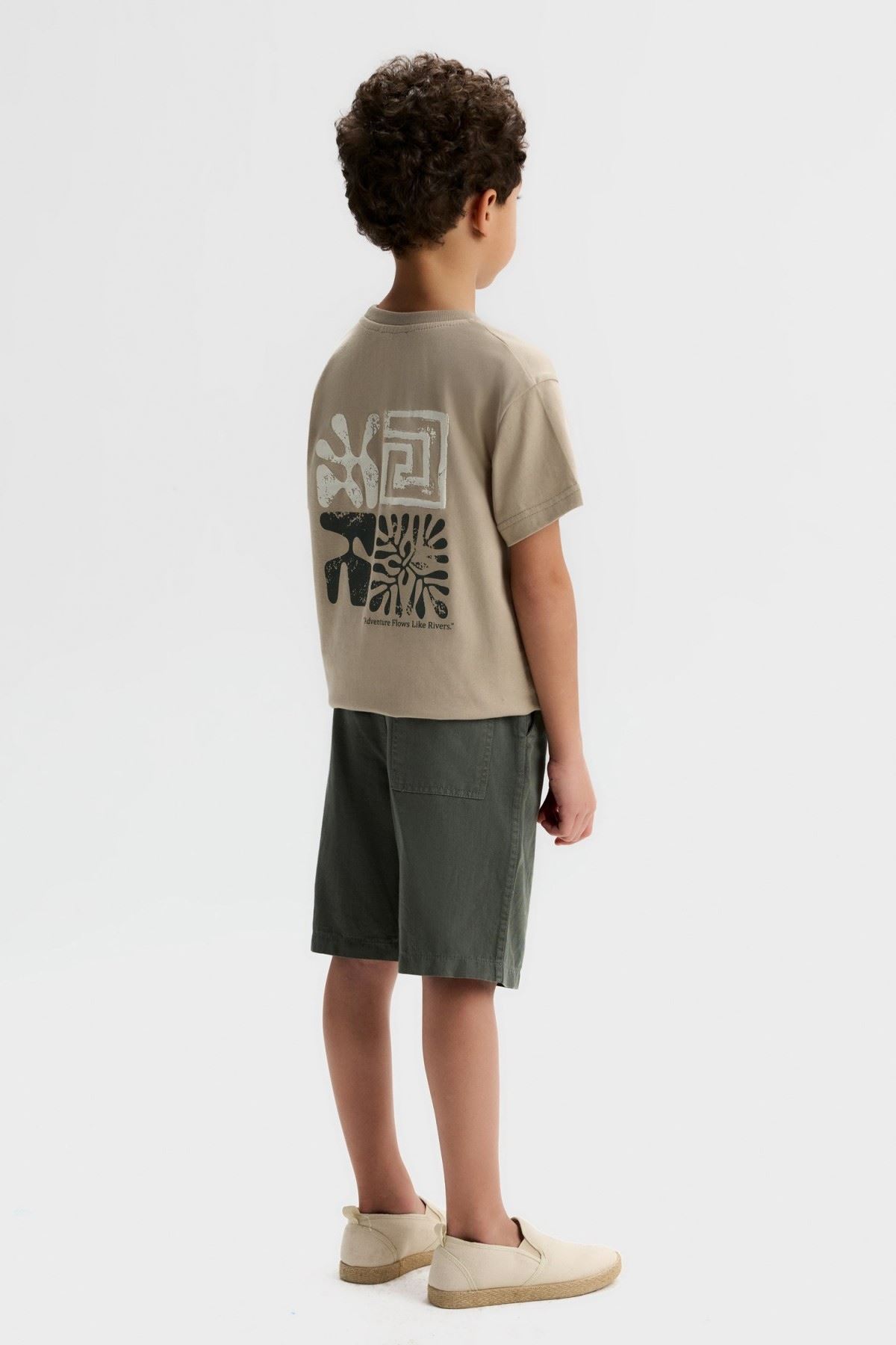 4-8 Yaş Rıver Felix Erkek Çocuk Takım-Haki