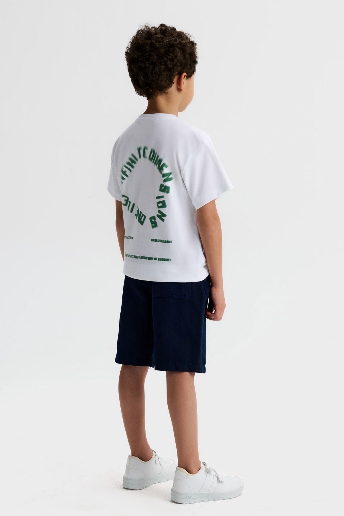 4-8 Yaş Matcha Liam Erkek Çocuk Takım-Ekru