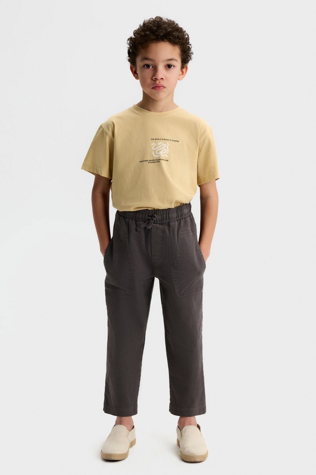 4-8 Yaş Centro World Erkek Çocuk 3'Lü Takım-Latte