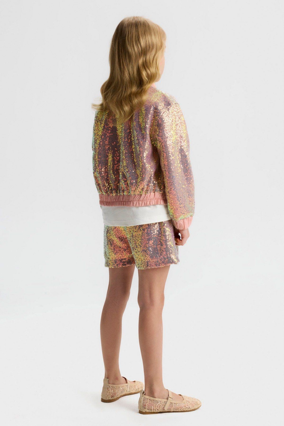 4-8 Yaş Rosetta Moana Kız Çocuk 3'Lü Takım-Pembe