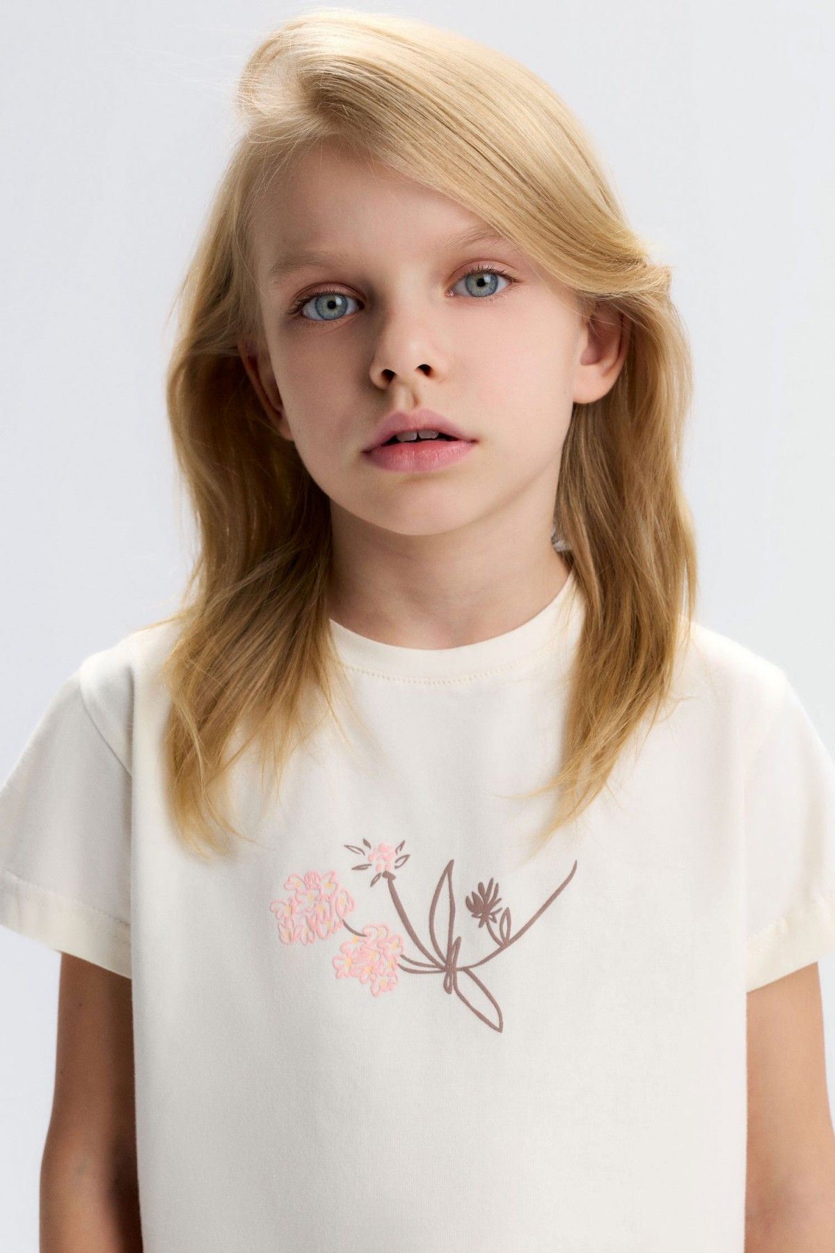 4-8 Yaş Chorley Mare Kız Çocuk 3'Lü Takım-Pudra