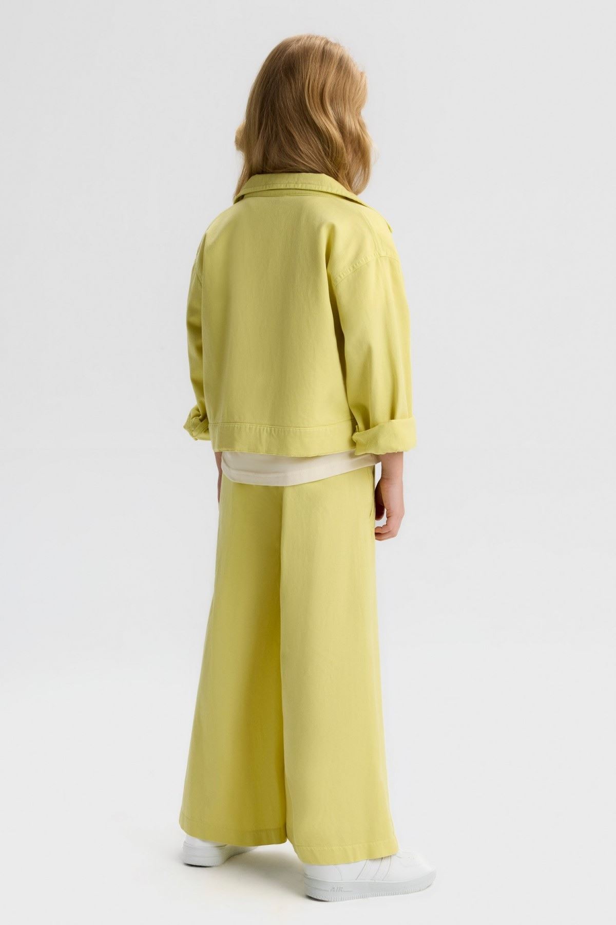 4-8 Yaş Elina Premium Kız Çocuk 3'Lü Takım-Sarı