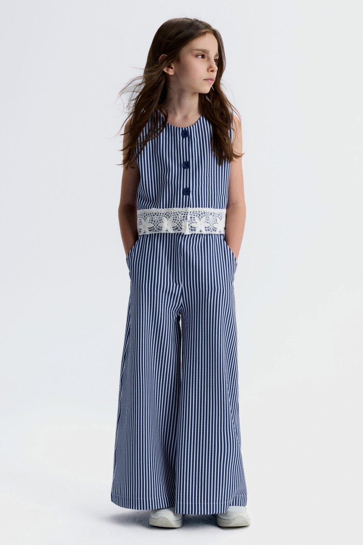 8-14 Yaş Candy Queen Kız Çocuk Takım-Lacivert