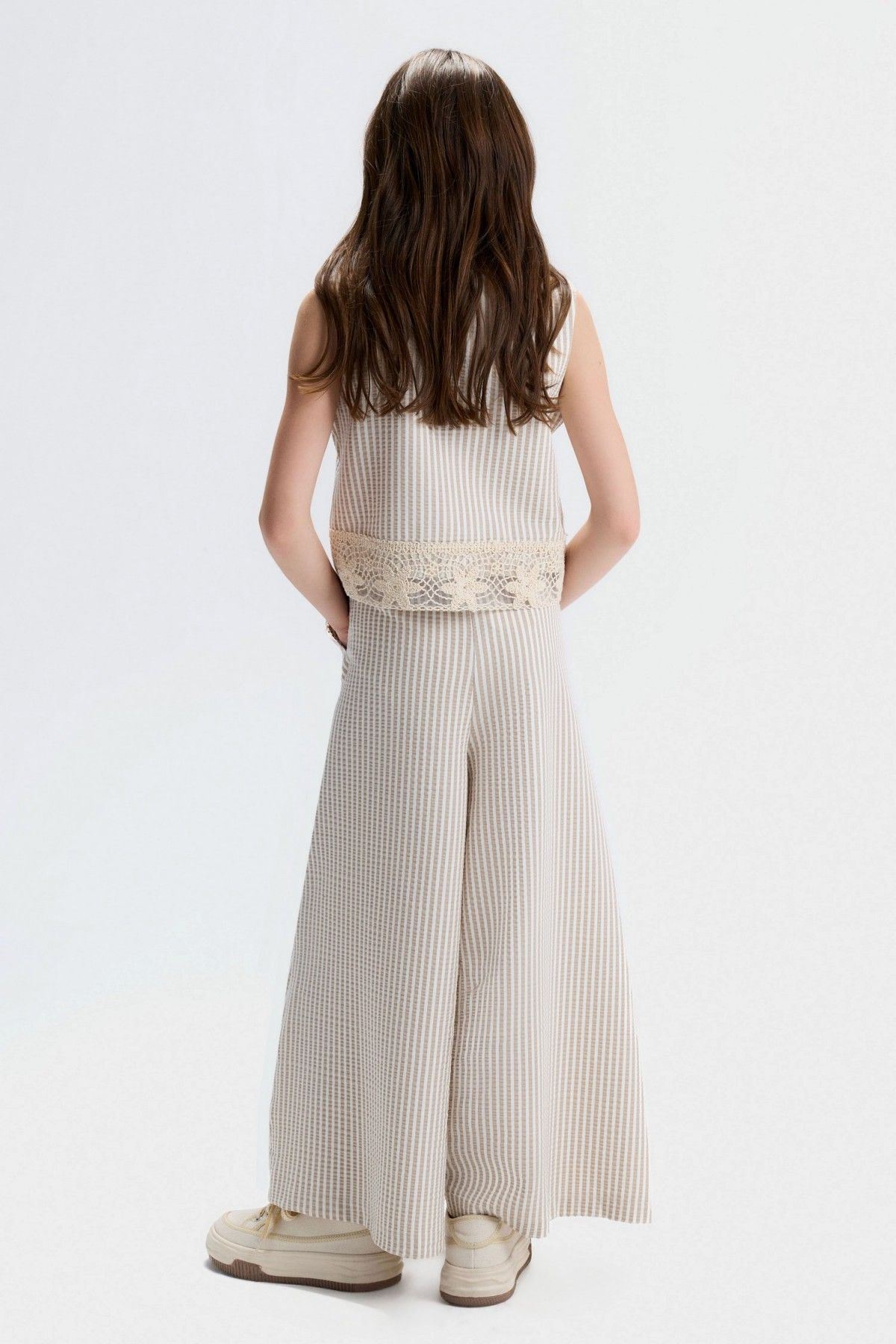 8-14 Yaş Candy Queen Kız Çocuk Takım-Latte