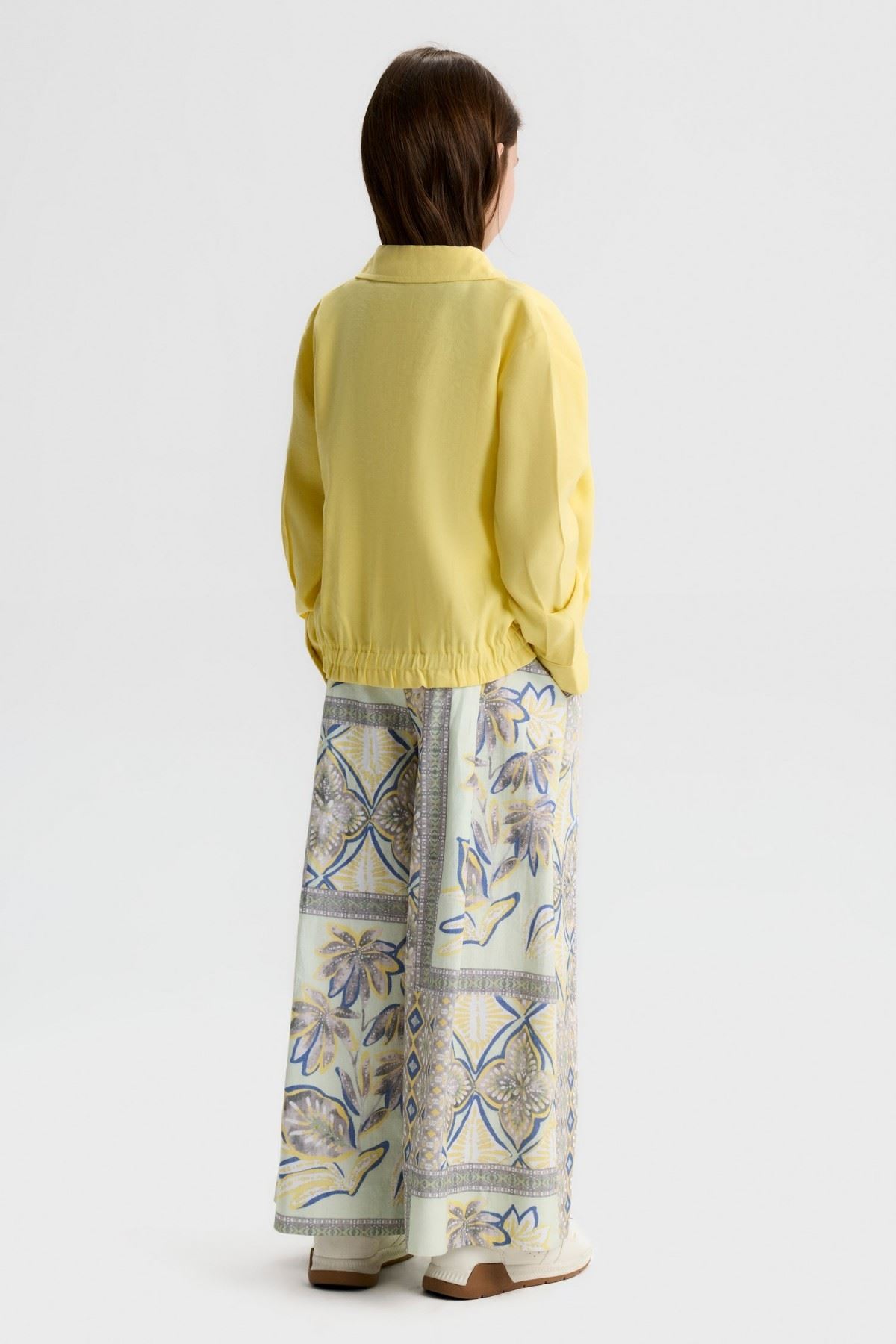 8-14 Yaş Prime House Kız Çocuk 3'Lü Takım-Sarı